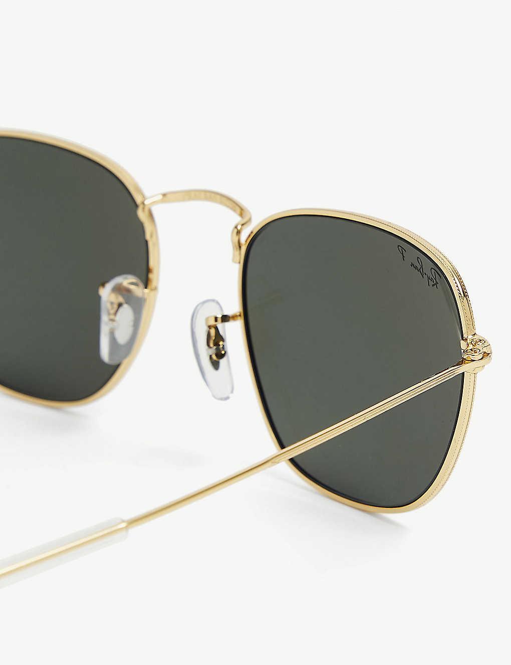 Ray-Ban Rb3857 Frank Legend Metal Sunglasses in Gold (Metallic) - Lyst