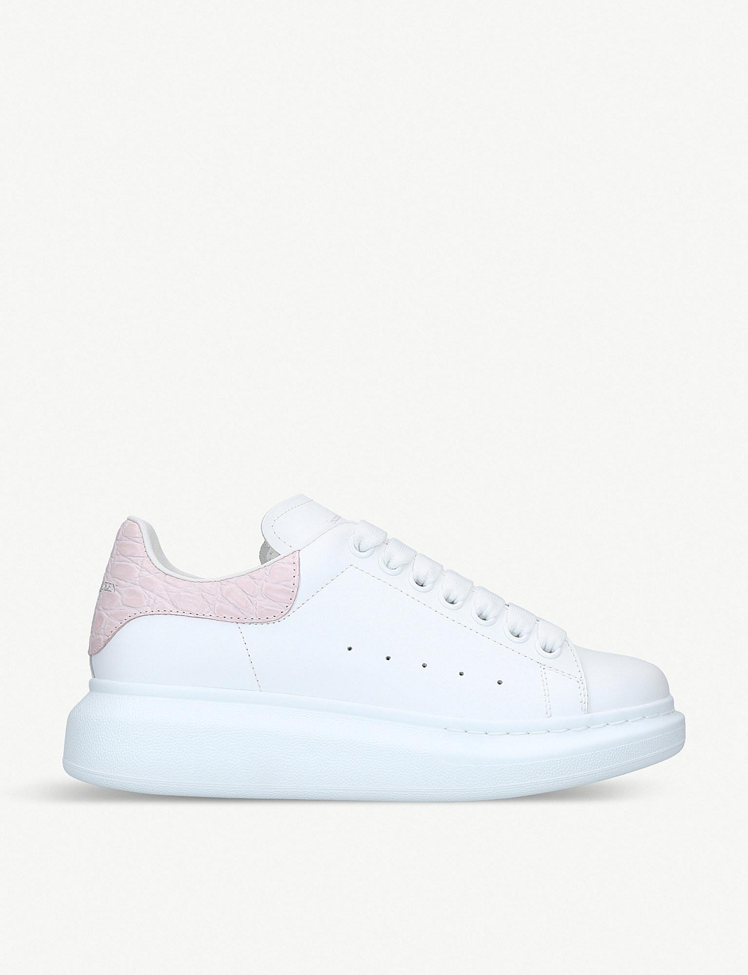 pink croc alexander mcqueen's