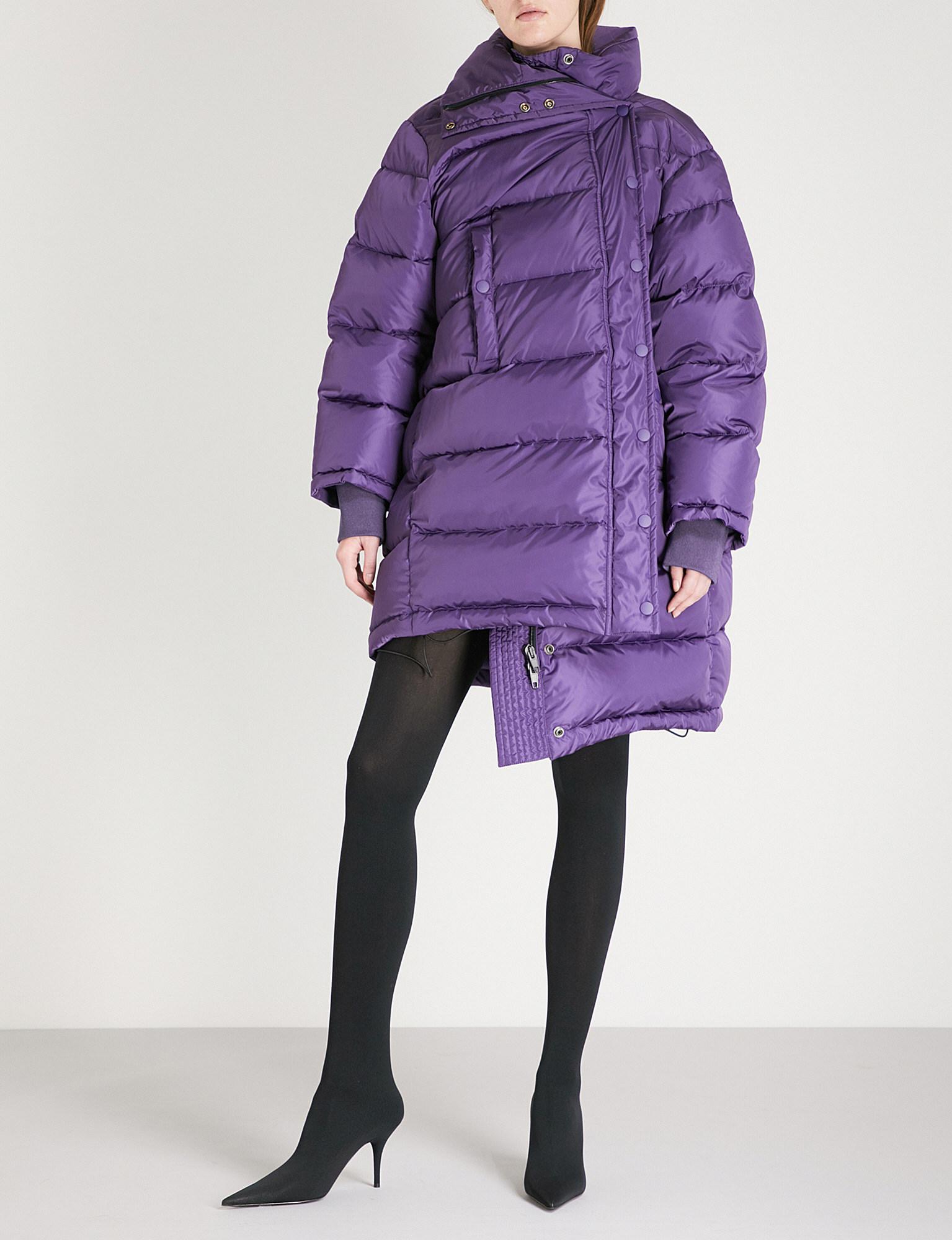 balenciaga purple jacket