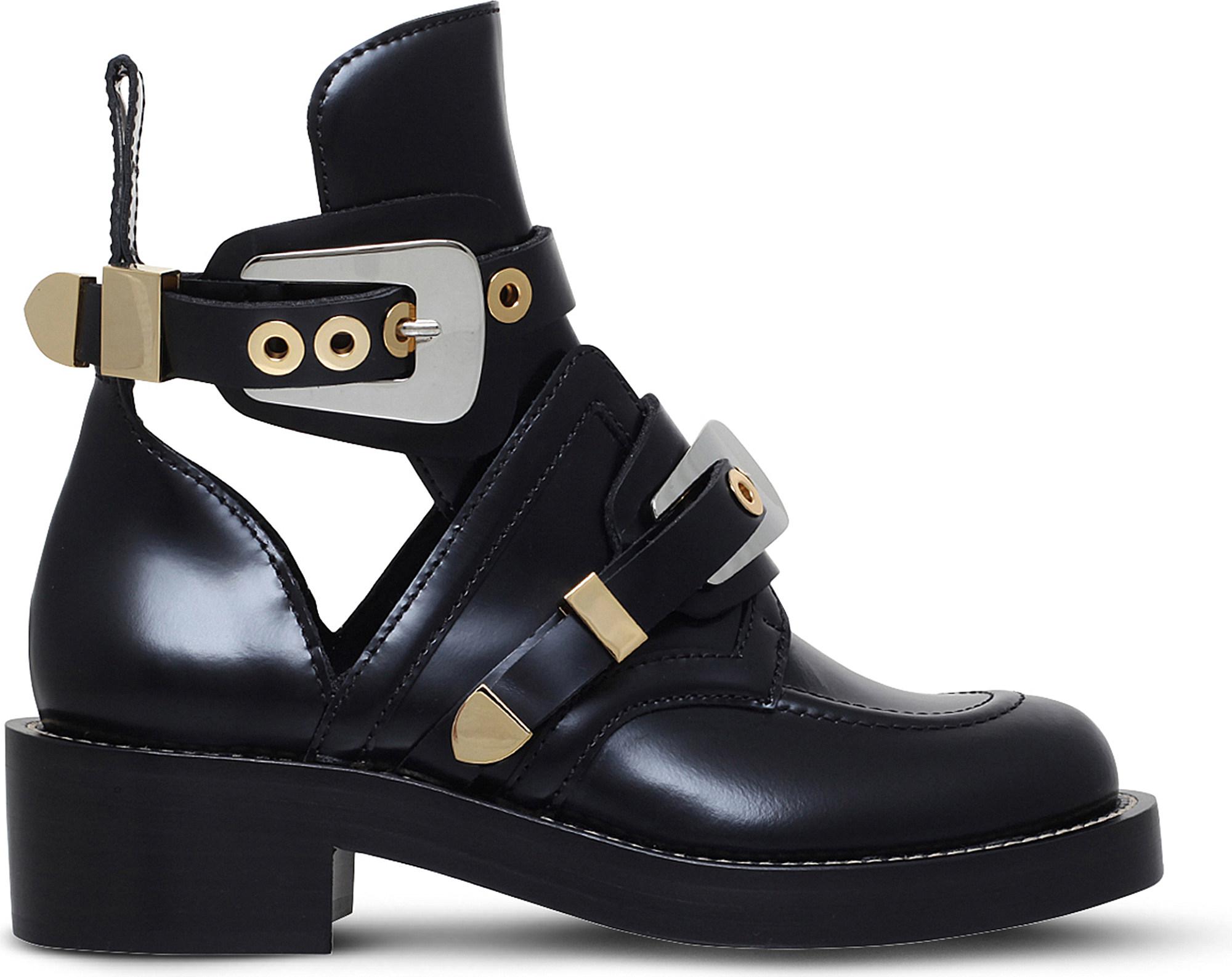 Balenciaga Women's Ceinture Ankle Boots in Black | Lyst Australia