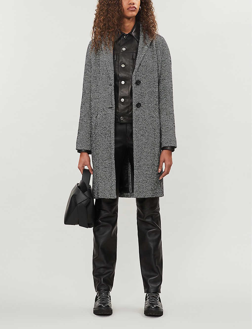 maje grey coat