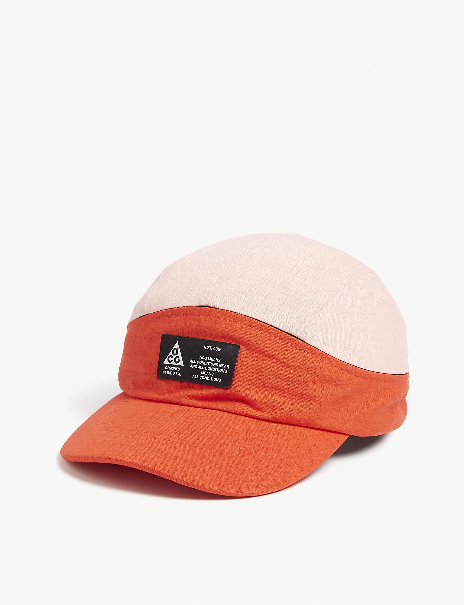 nike red visor