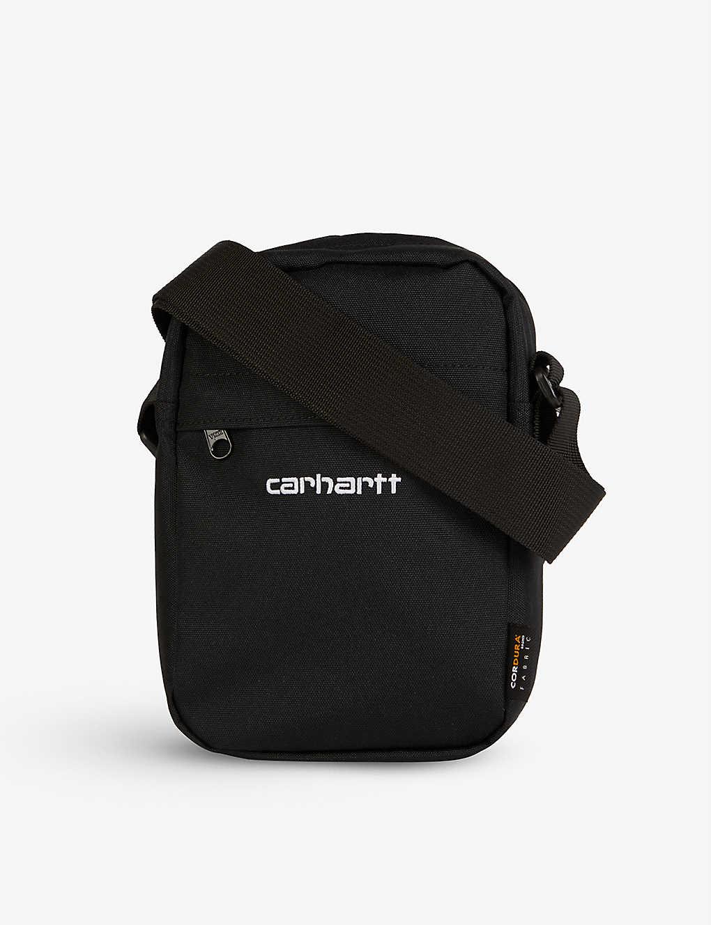 Carhartt WIP Mens Black / White Payton Woven Cross-body Bag for Men | Lyst