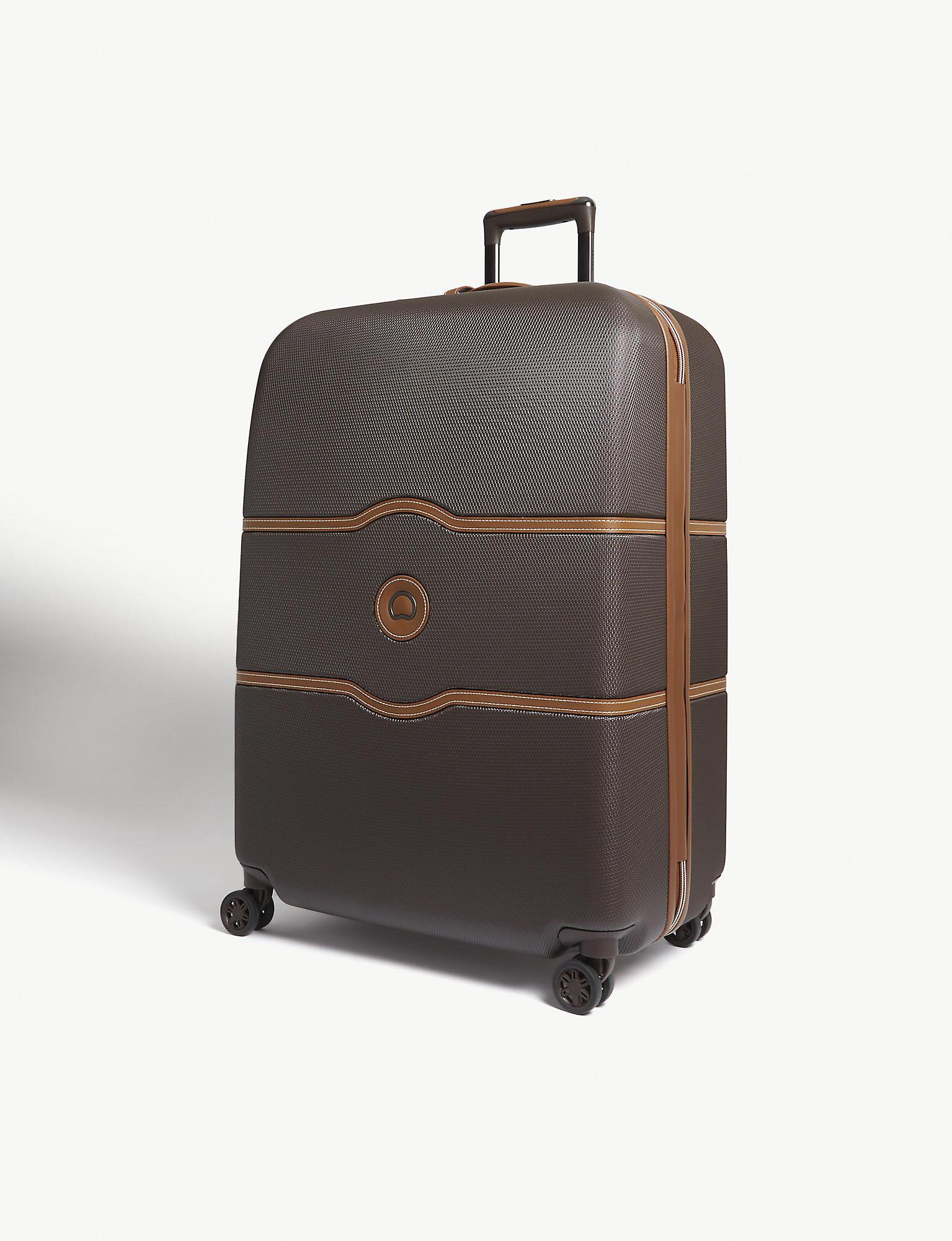 hard four wheel suitcase