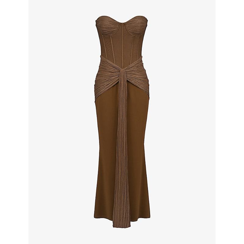 light purple corset dress Gown – Vivi Lu Atelier Size:18