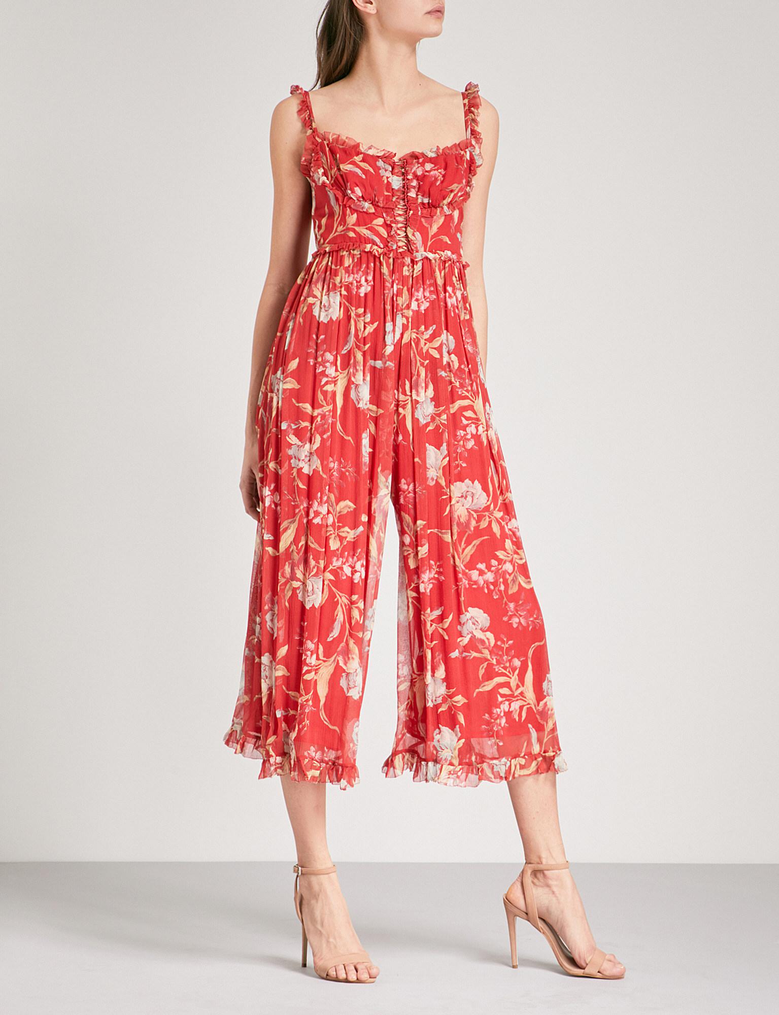 zimmermann corsair iris corset jumpsuit