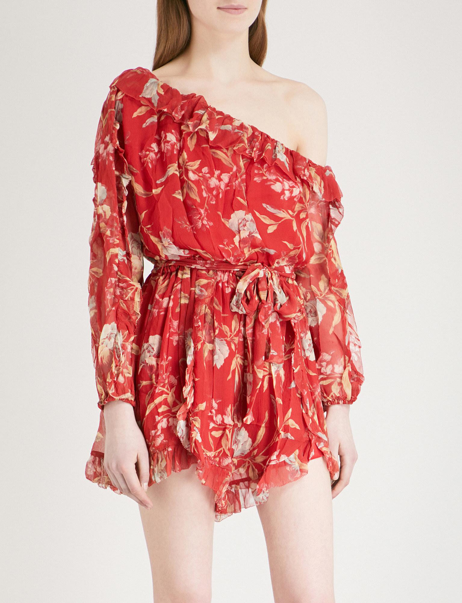 zimmermann corsair iris playsuit