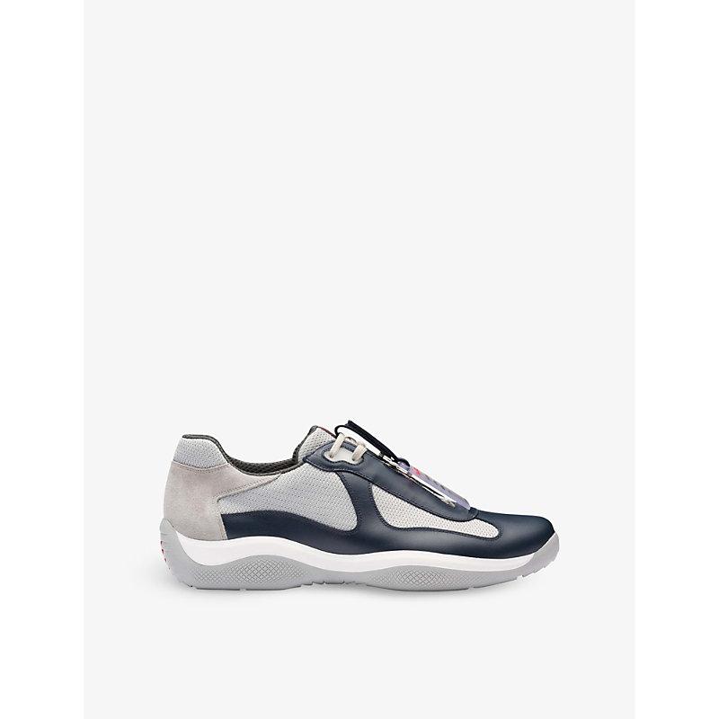 Prada navy sneakers outlet