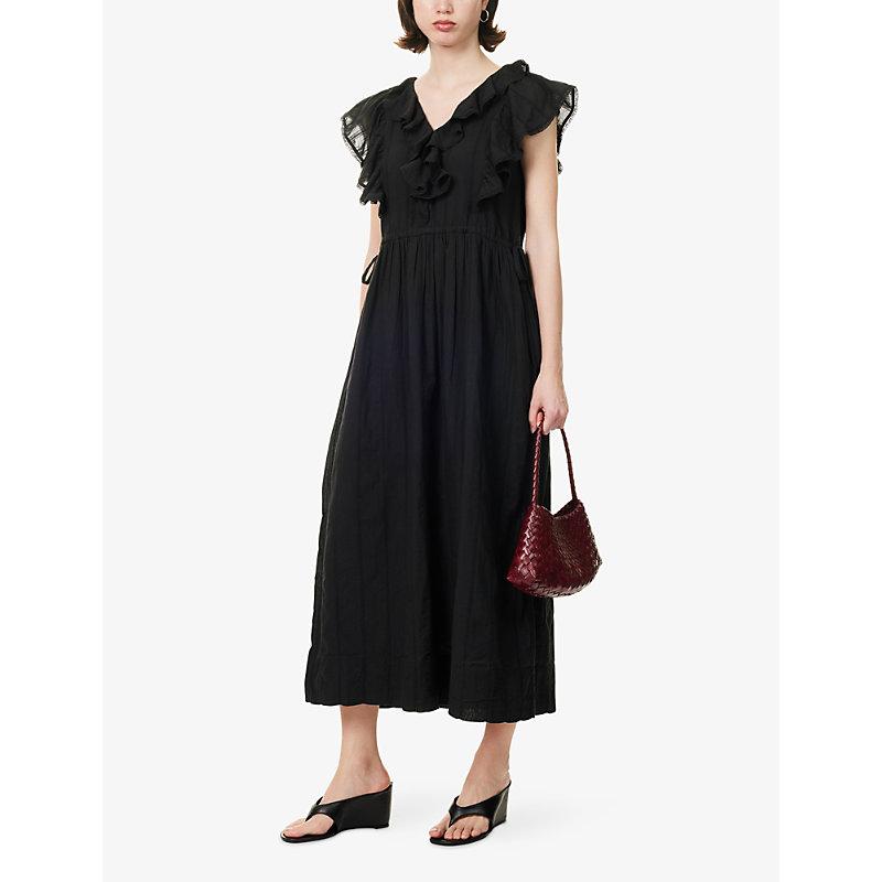 skall studio anjali cotton midi dress Anjali Dress - Optic White - Dress