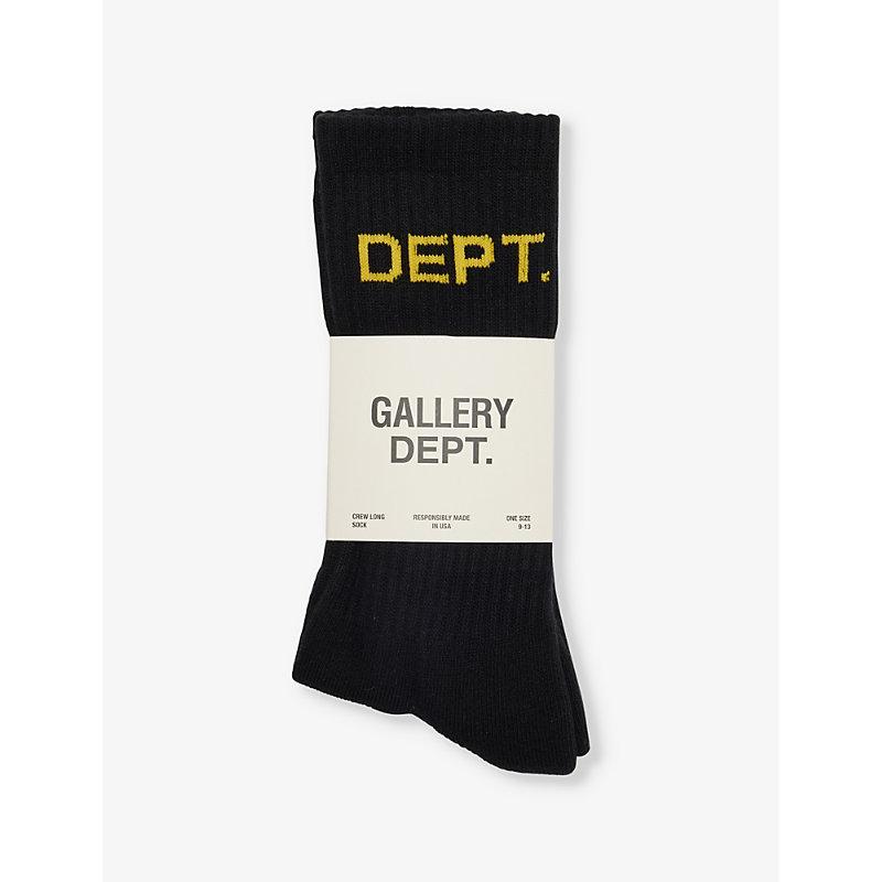 GALLERY DEPT. | DEPT CREW LONG SOCKS BLACK 靴下 GALLERY DEPT. Socks for Men | Online Sale up to 45% off | Lyst