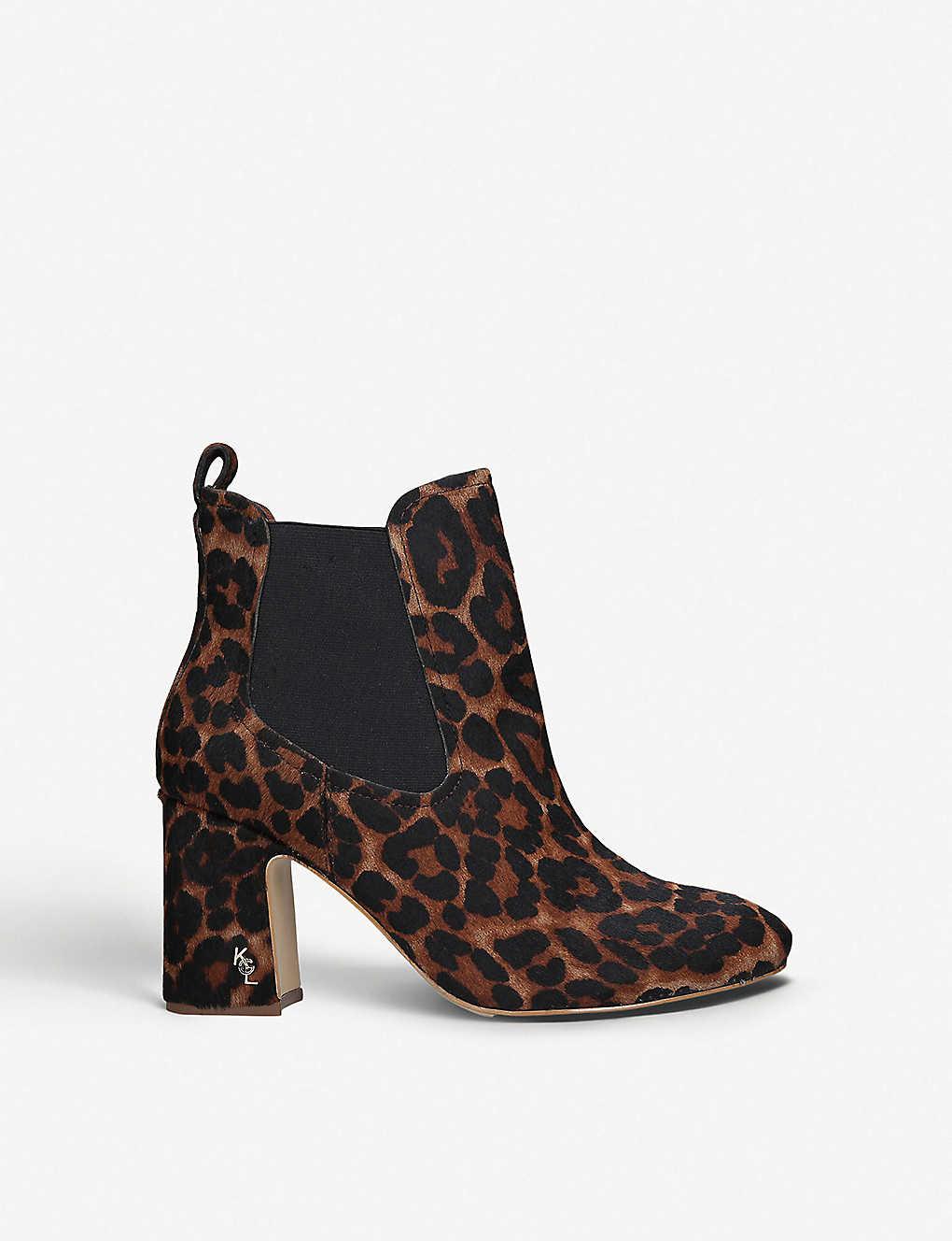 kurt geiger leopard boots