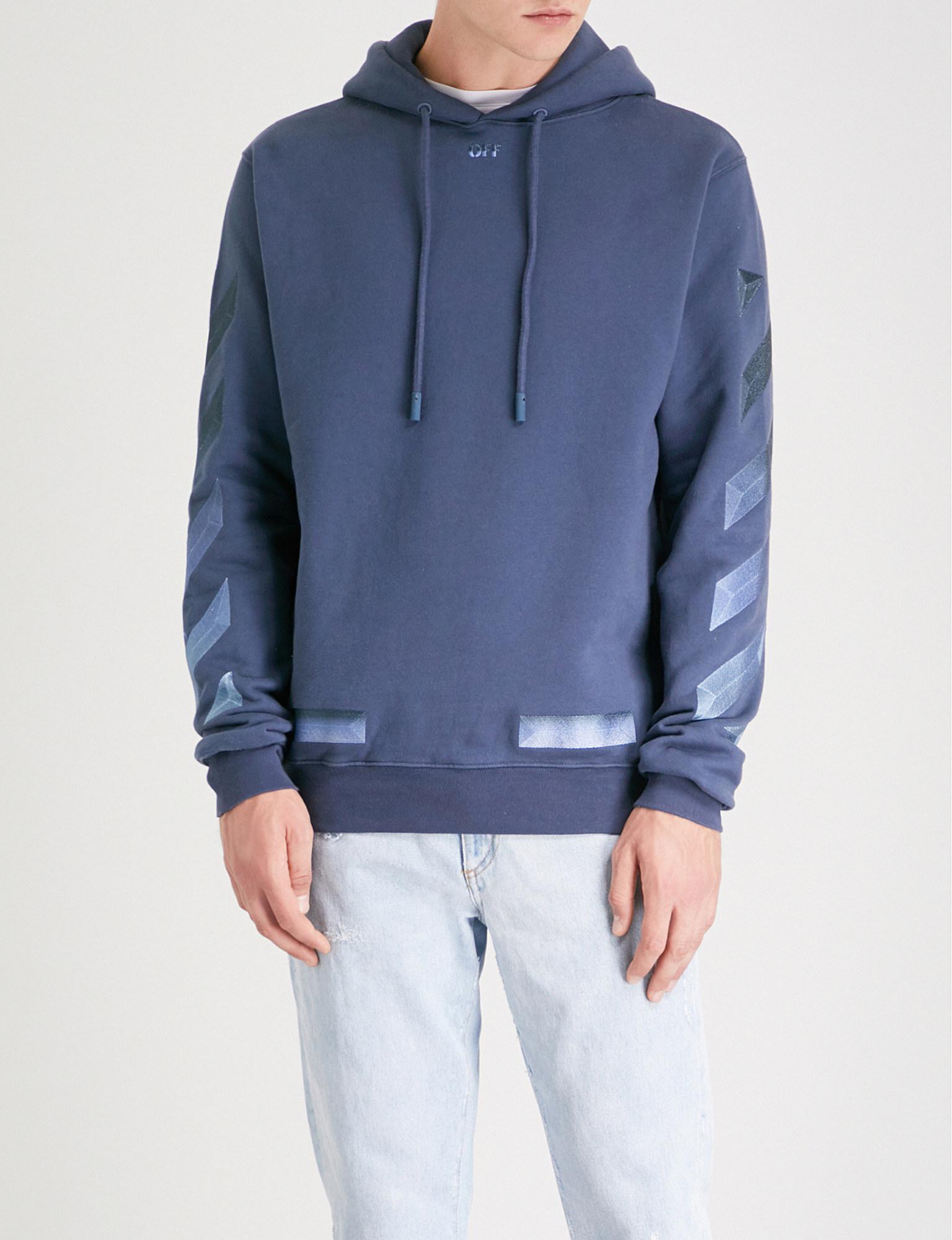 off white hoodie gradient