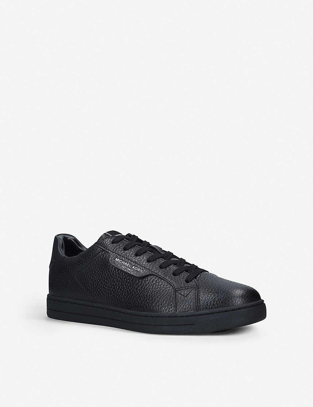 michael kors keating leather sneaker