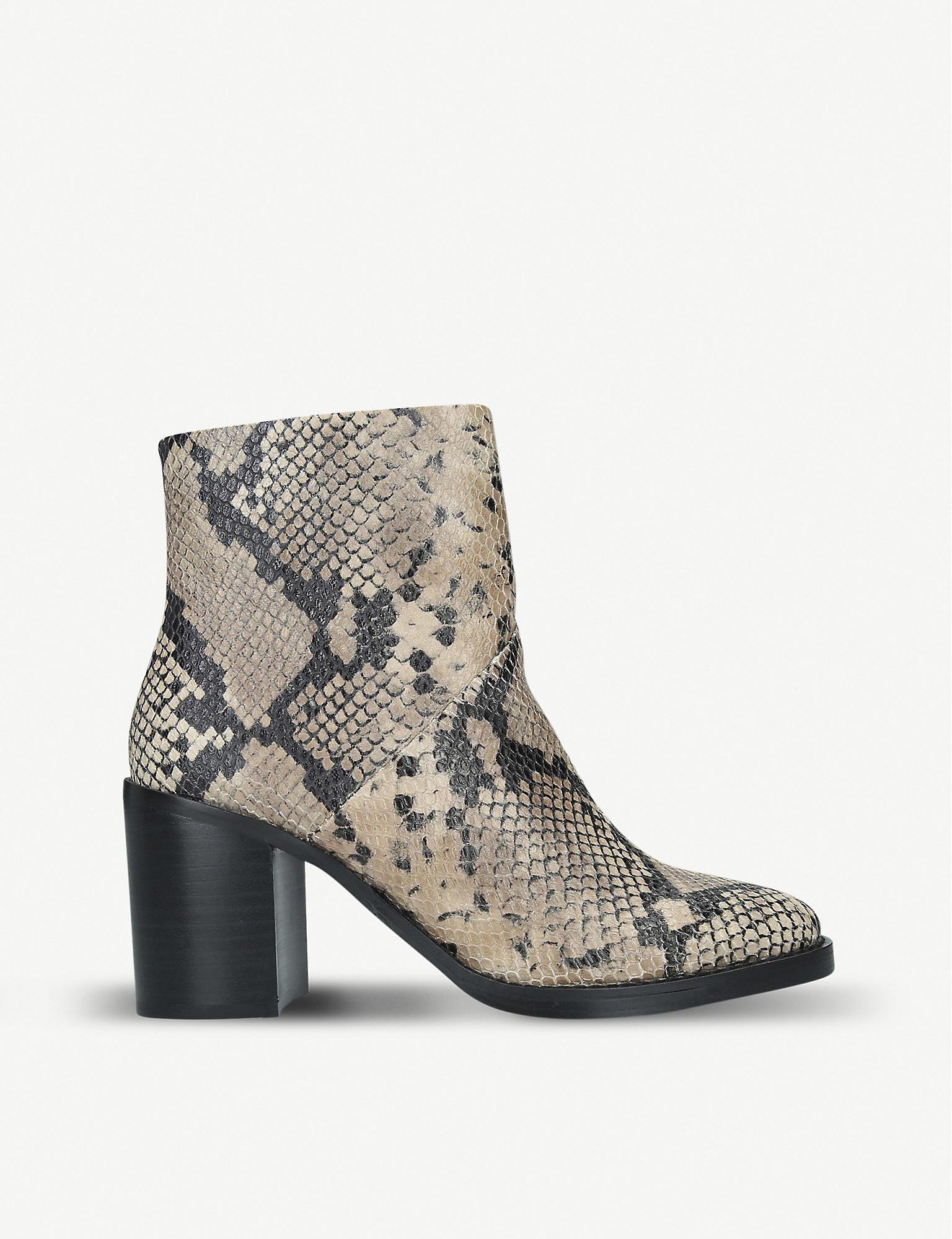 snakeskin booties steve madden