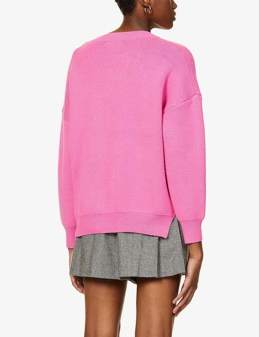 never fully dressed pink jumper