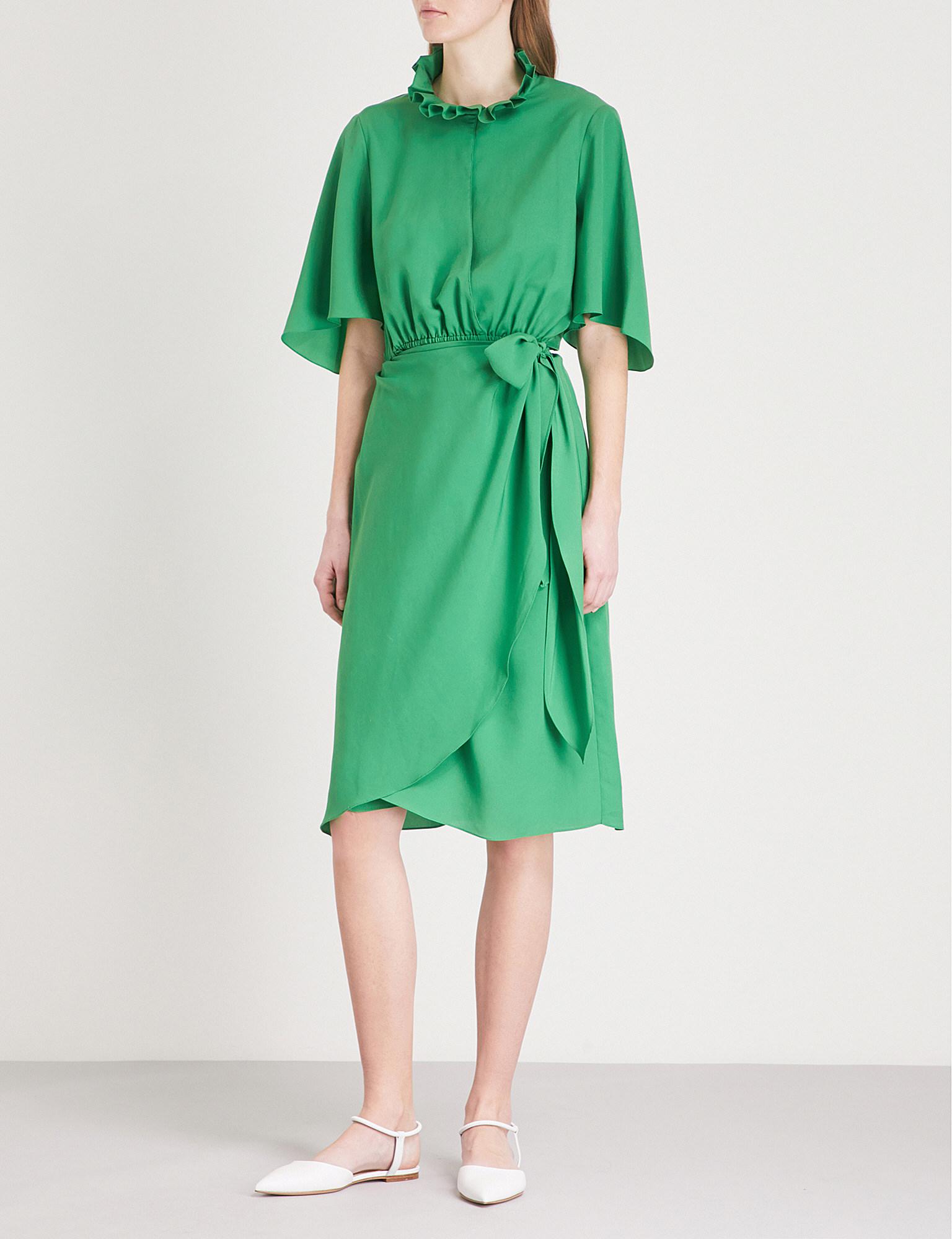 sandro wrap dress