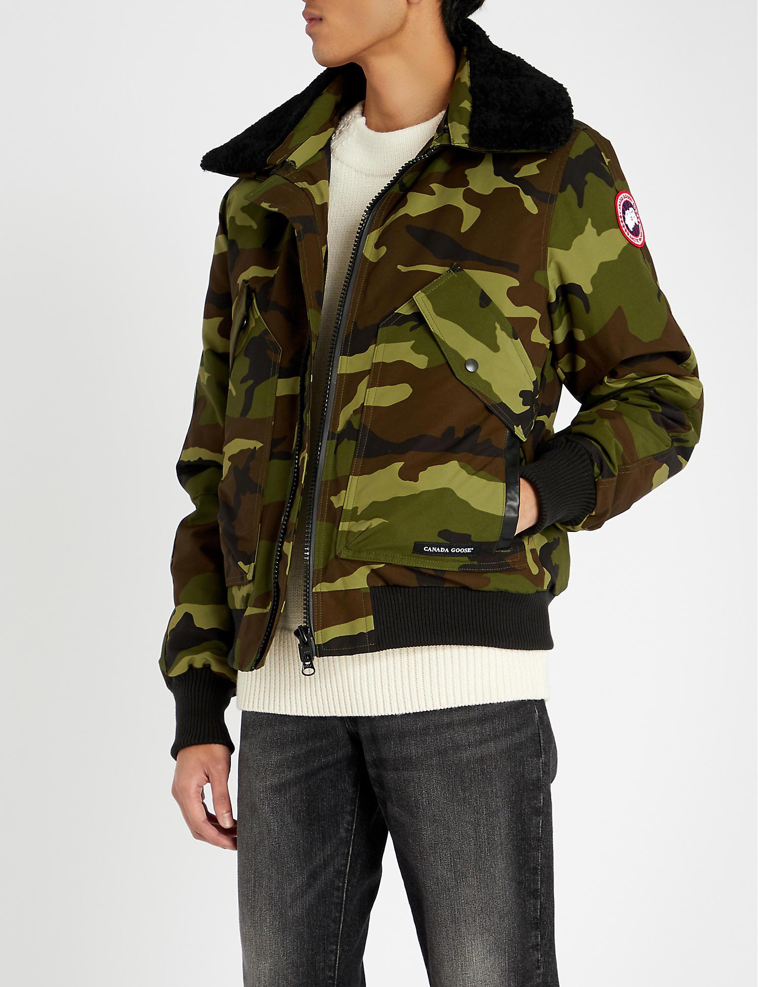 Canada Goose Bromley Bomber in Green for Men | Lyst