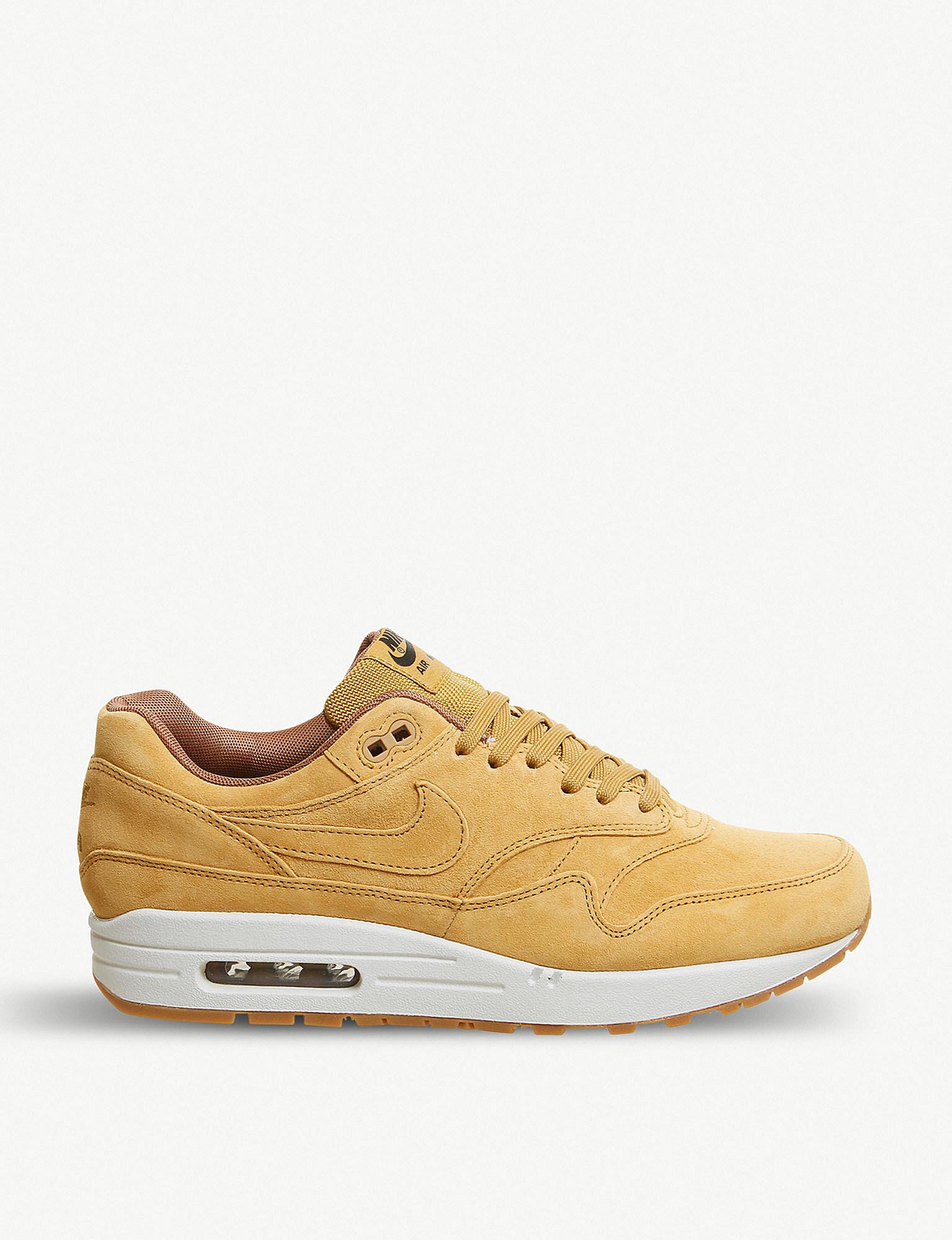 Nike Leather Air Max 1 Ltr Premium "wheat" for Men | Lyst