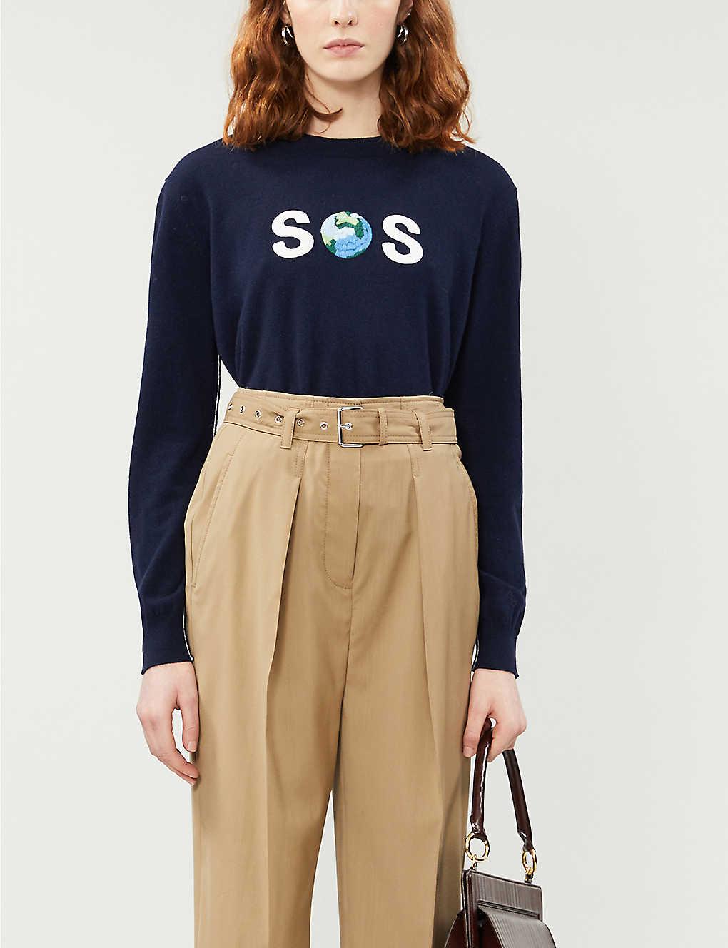 Stella McCartney Sos Embroidered 