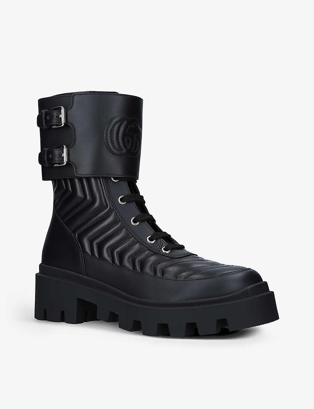 Gucci hotsell quilted boots