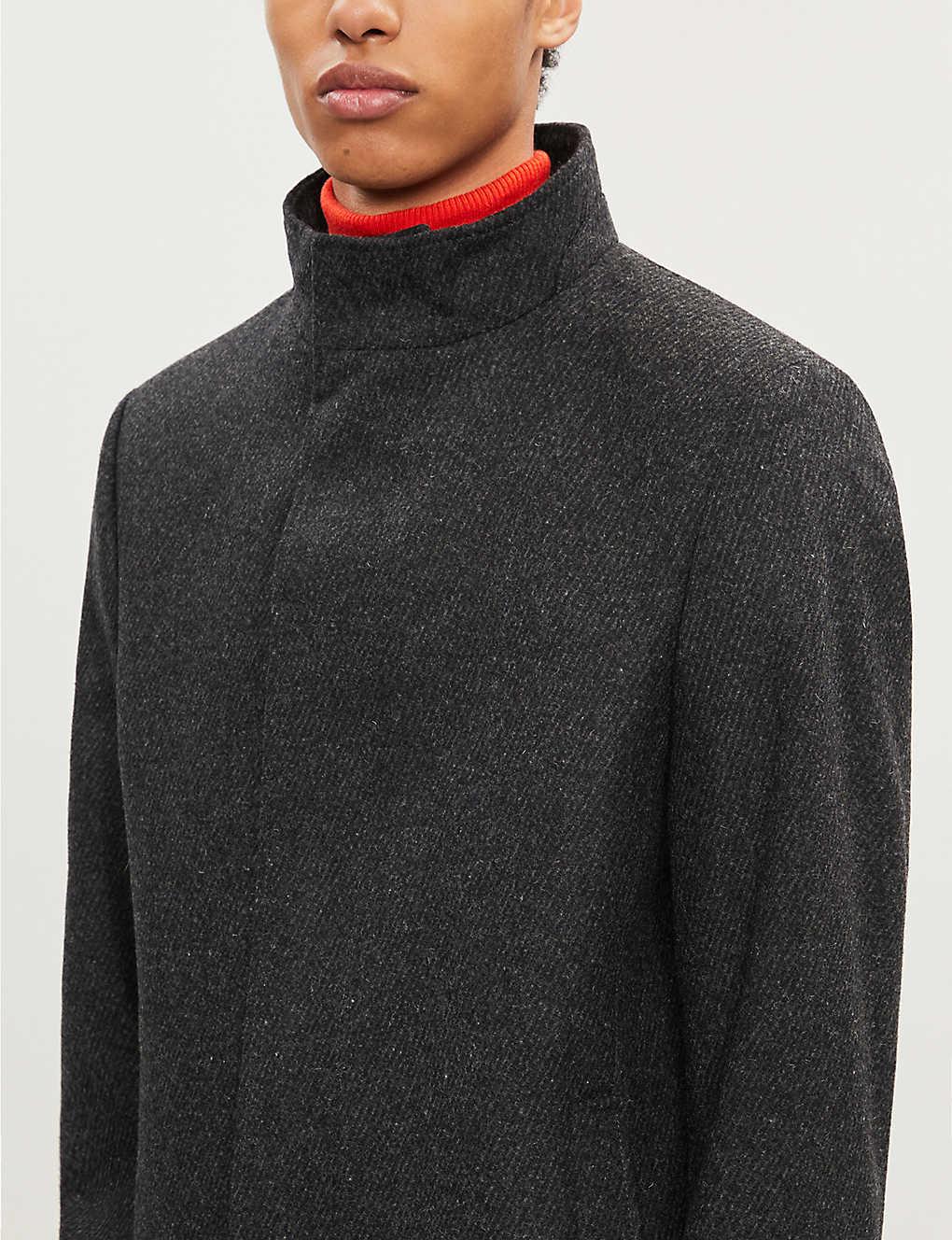 ted baker charcoal coat