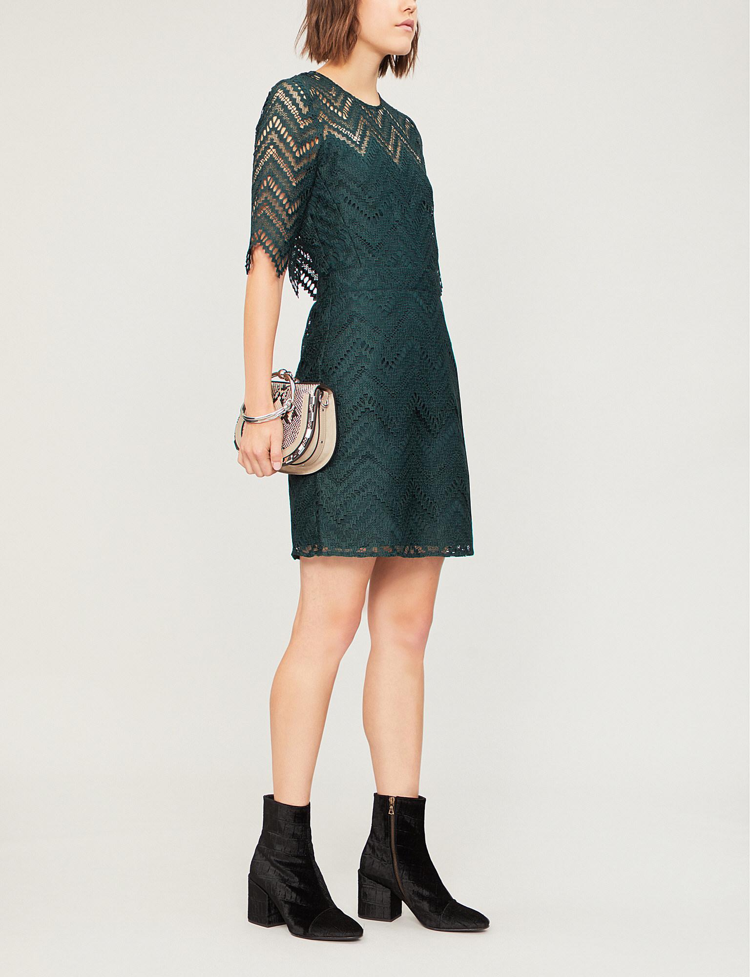 maje lace dress