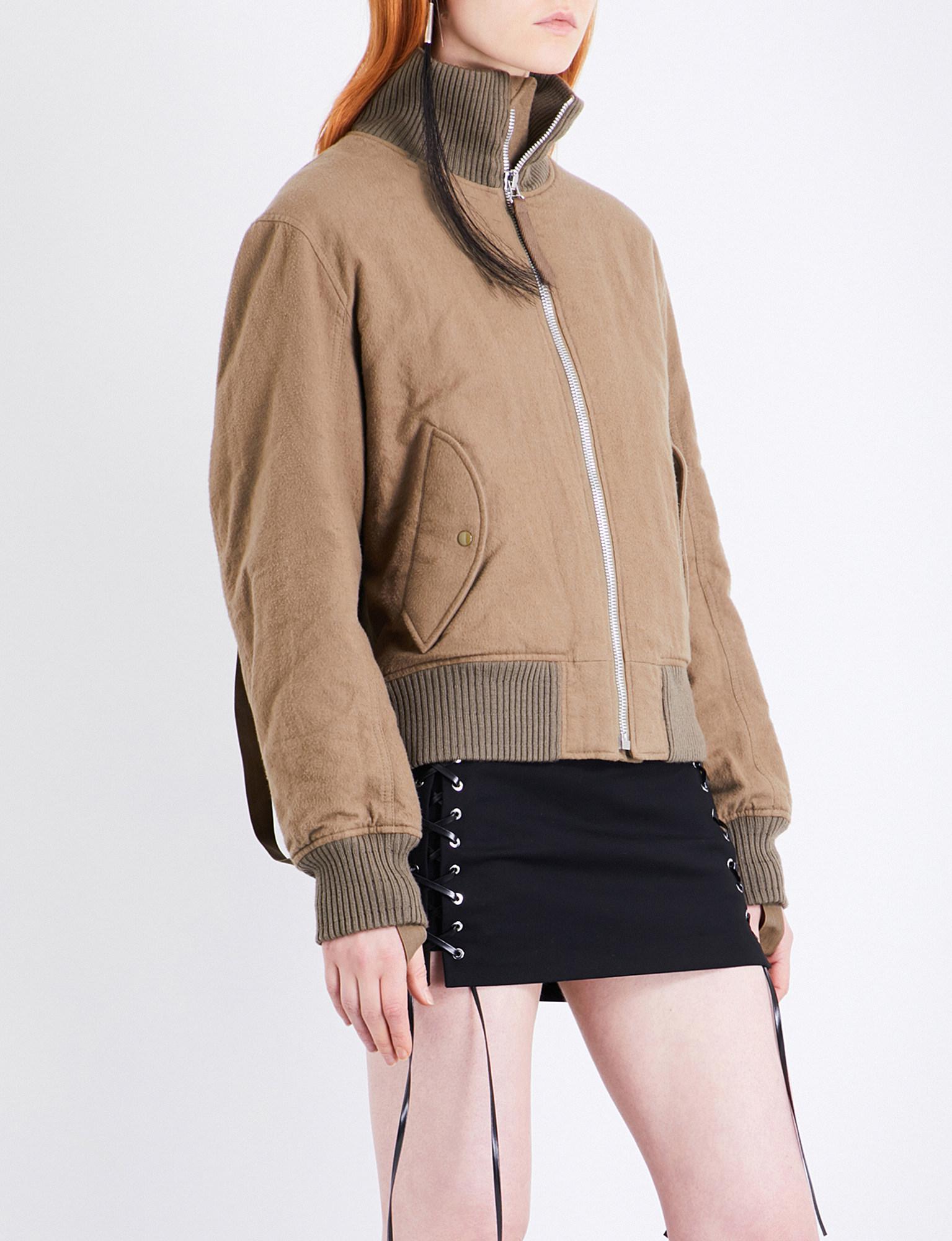 helmut lang bomber jacket