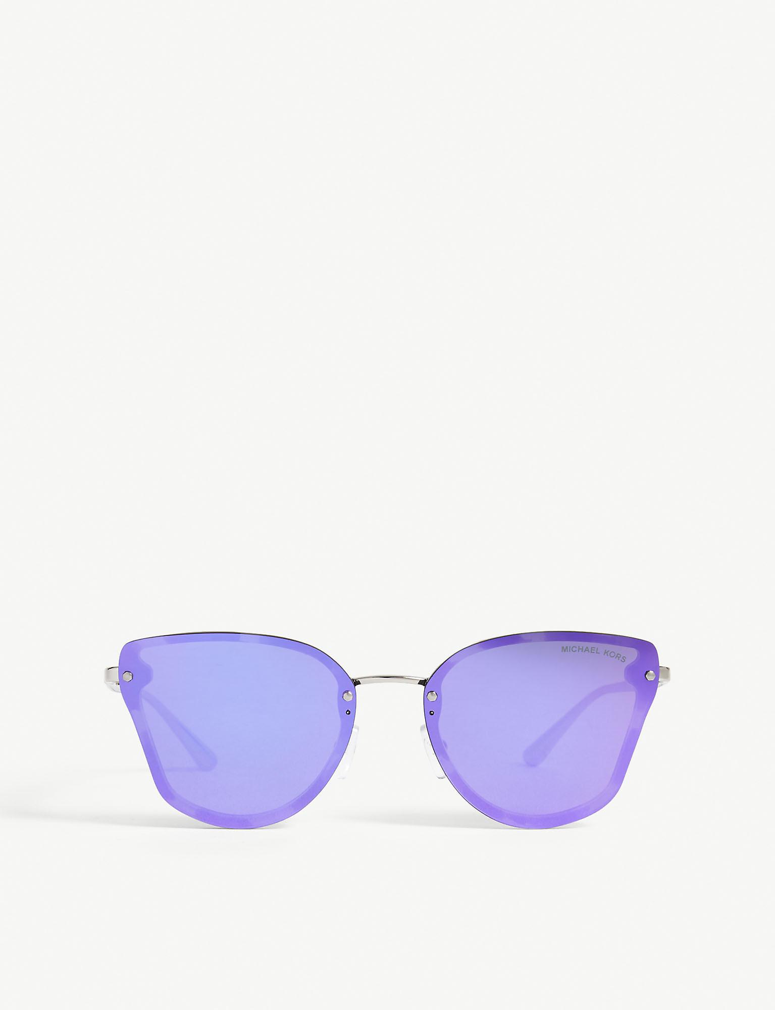 Michael Kors Sanibel Butterfly-frame Sunglasses in Purple - Lyst