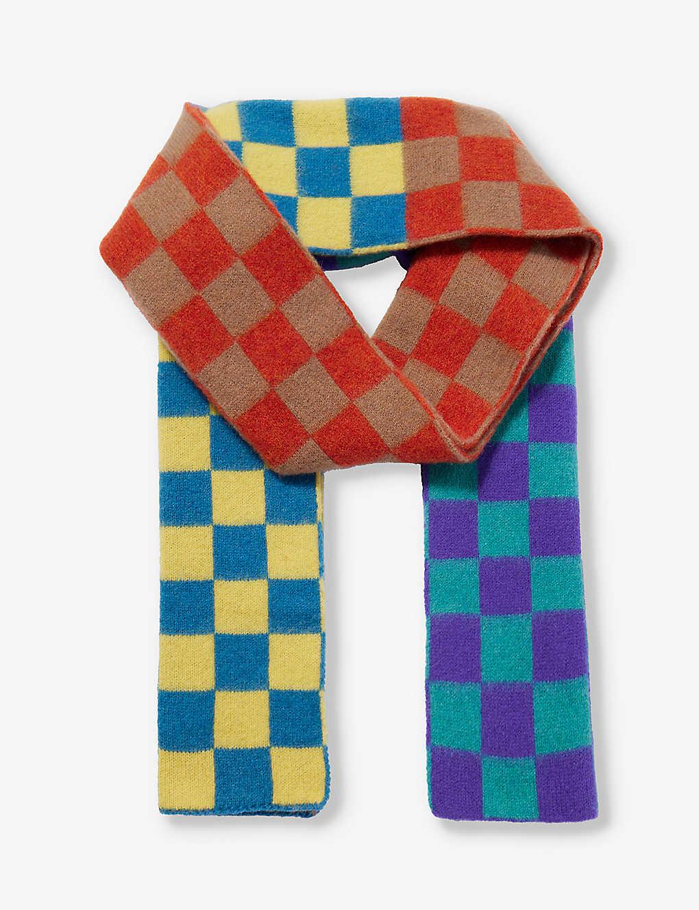 howlin checkerboard scarf