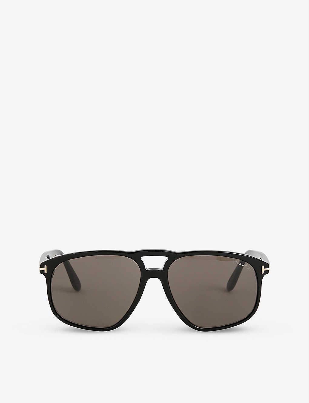Tom Ford Ft1000 Pierre Squareframe Acetate Sunglasses in Gray for Men