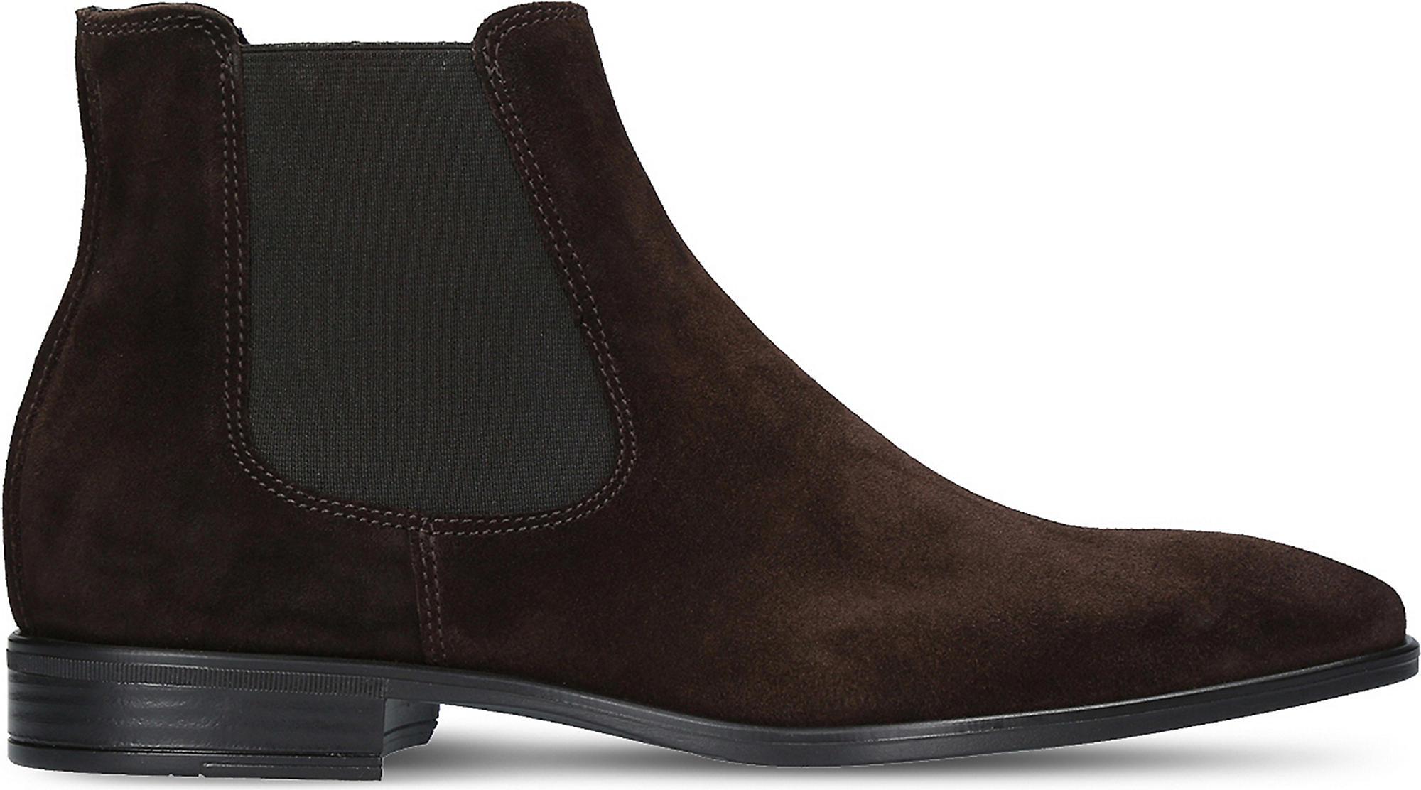 Kurt Geiger Frederick Suede Chelsea Boots Black for Men | Lyst