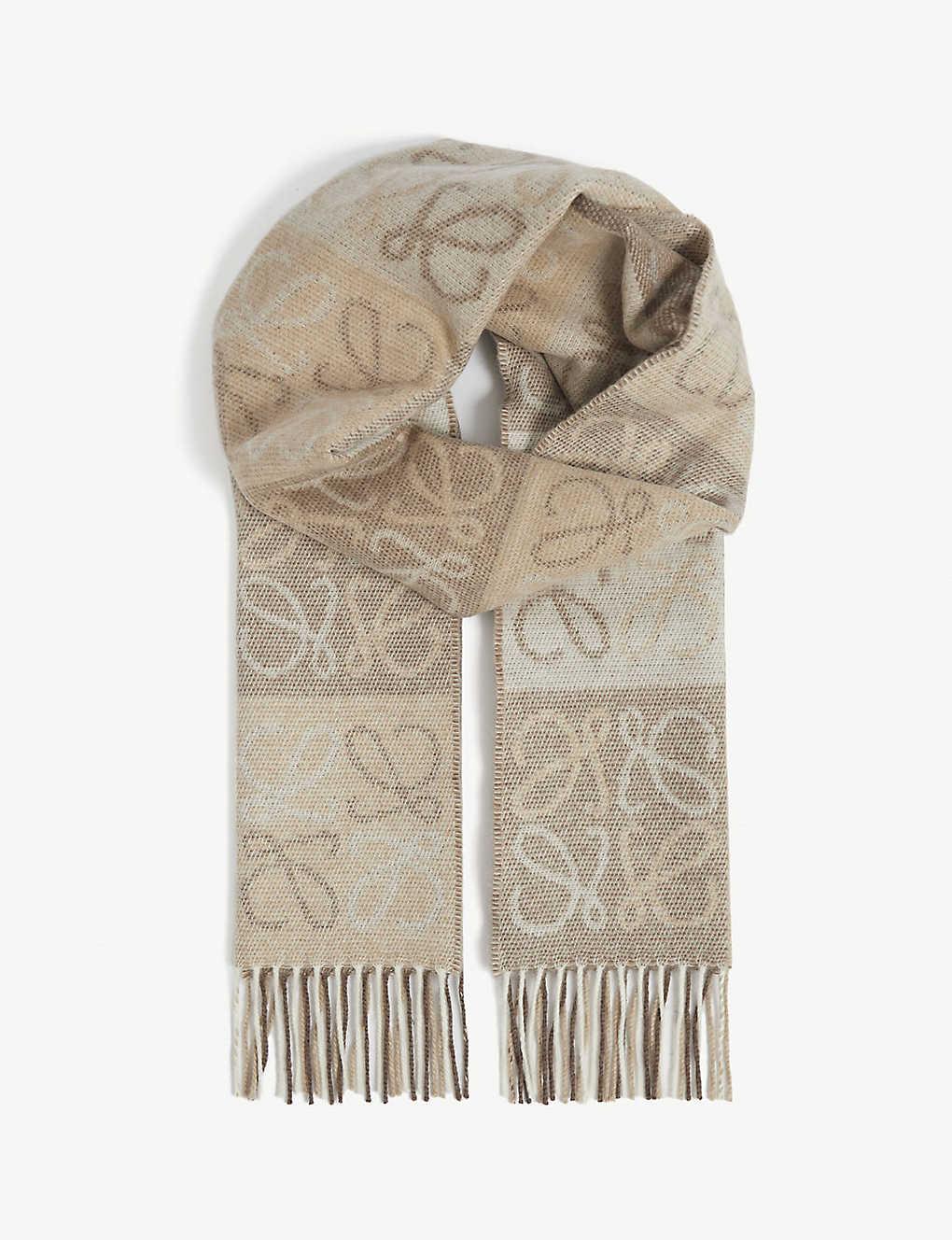 Anagram Scarf In Wool And Cashmere Shop, SAVE 38% - mpgc.net
