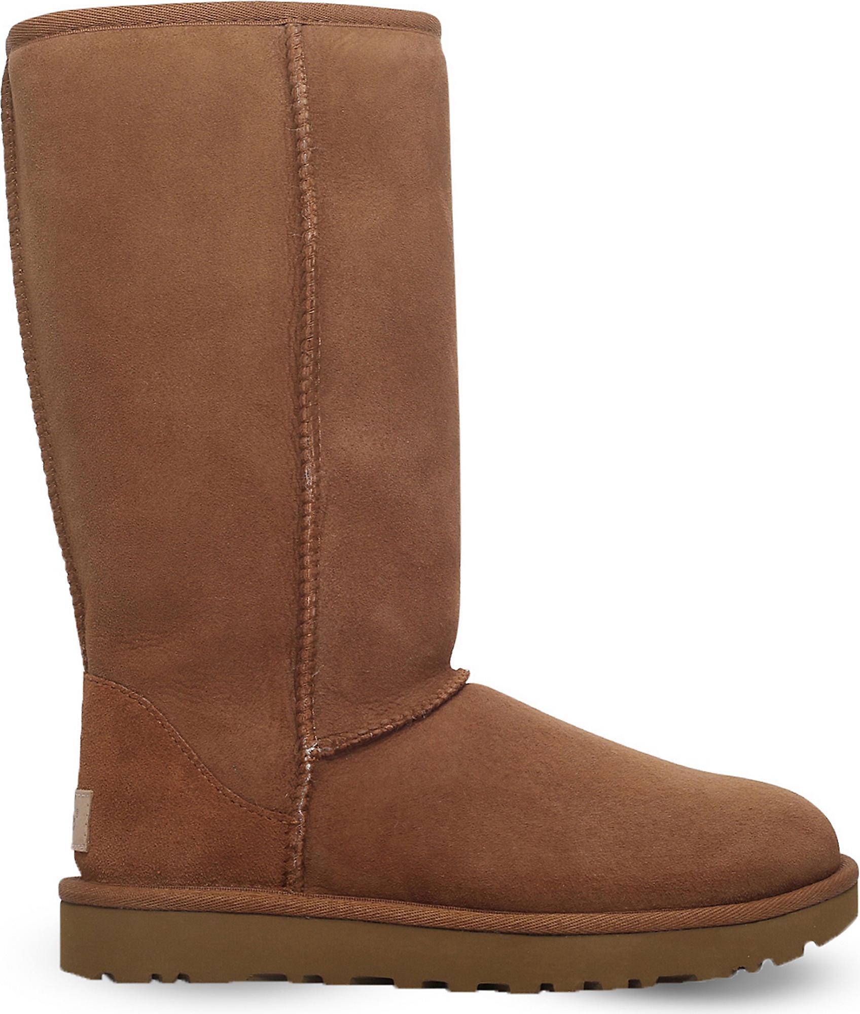 brown ugg platform boots