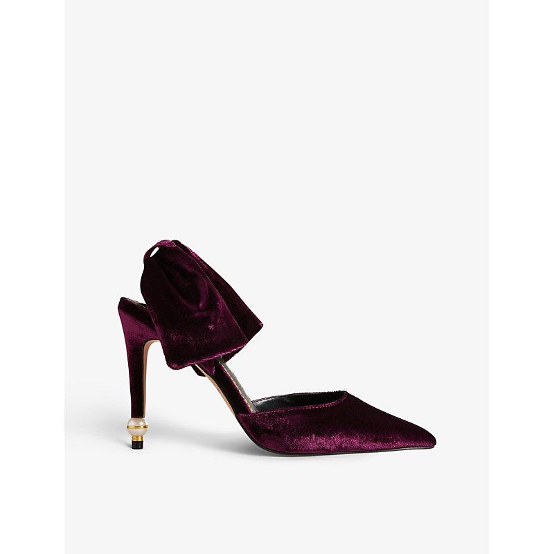 Ted baker purple heels best sale