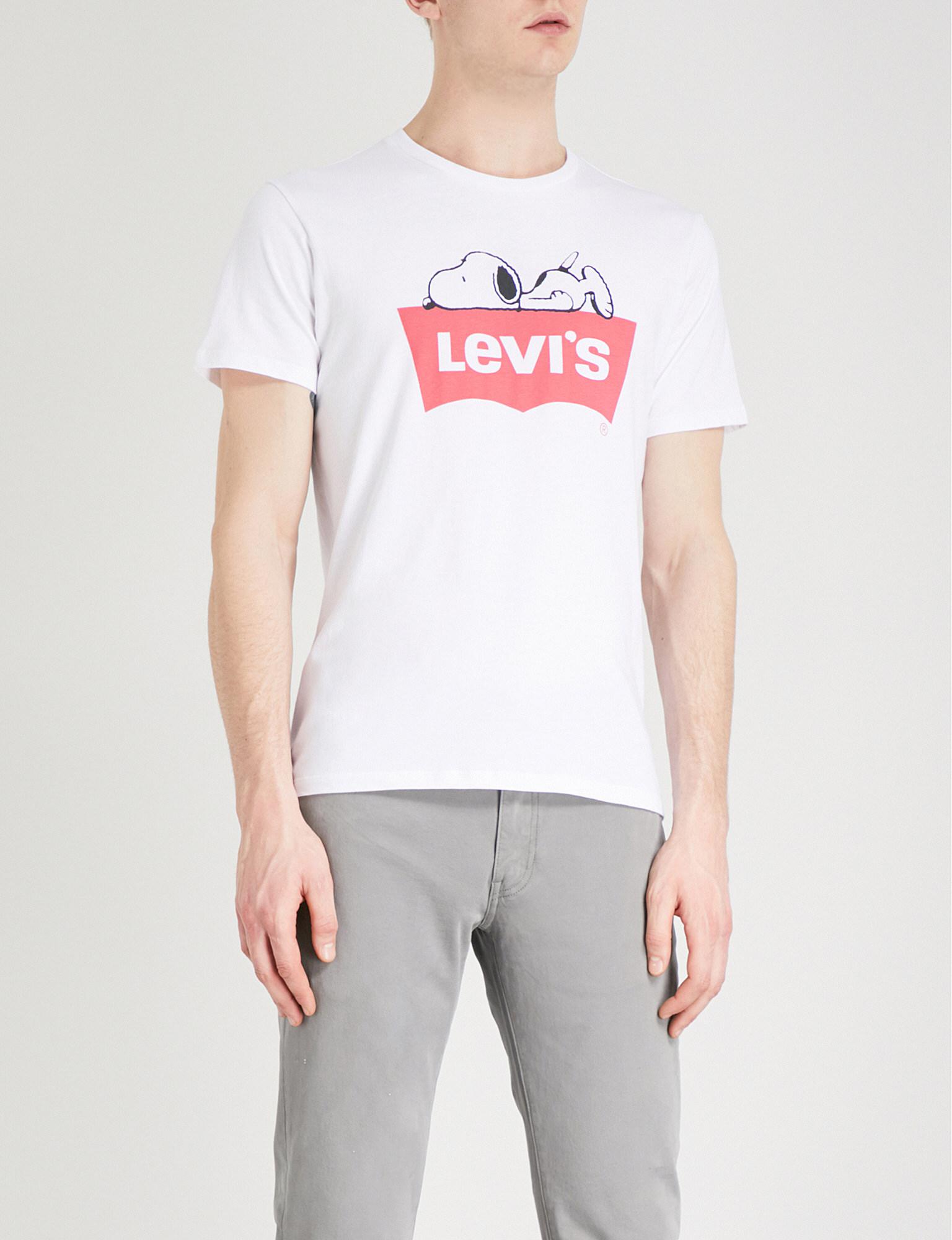 snoopy levis shirt