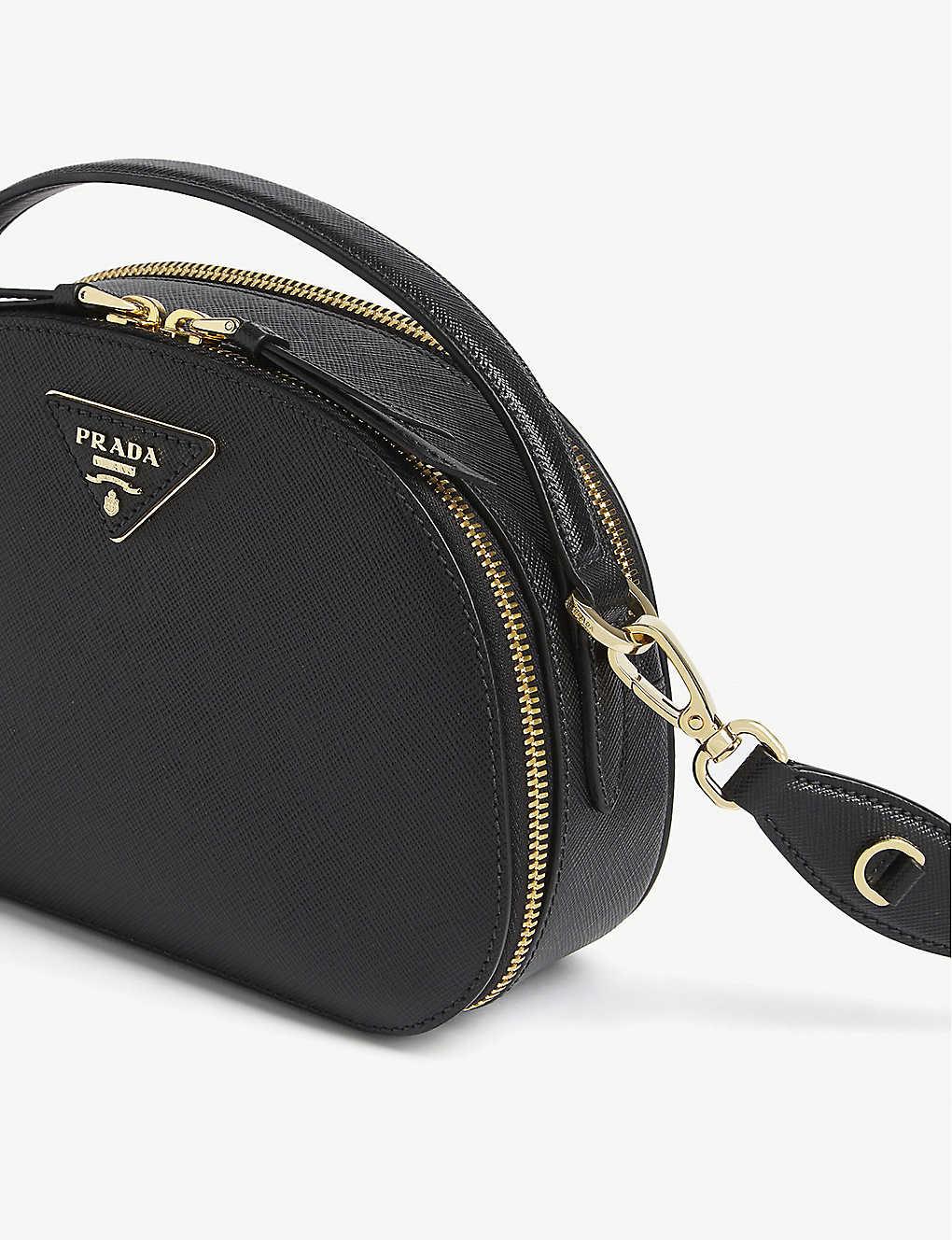 Black Prada Odette Leather Mini-bag