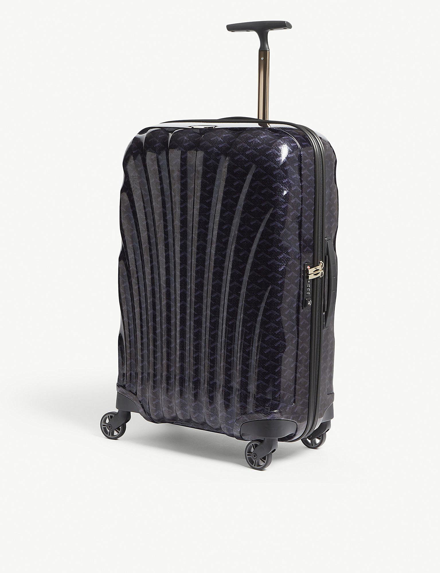 samsonite cosmolite black print