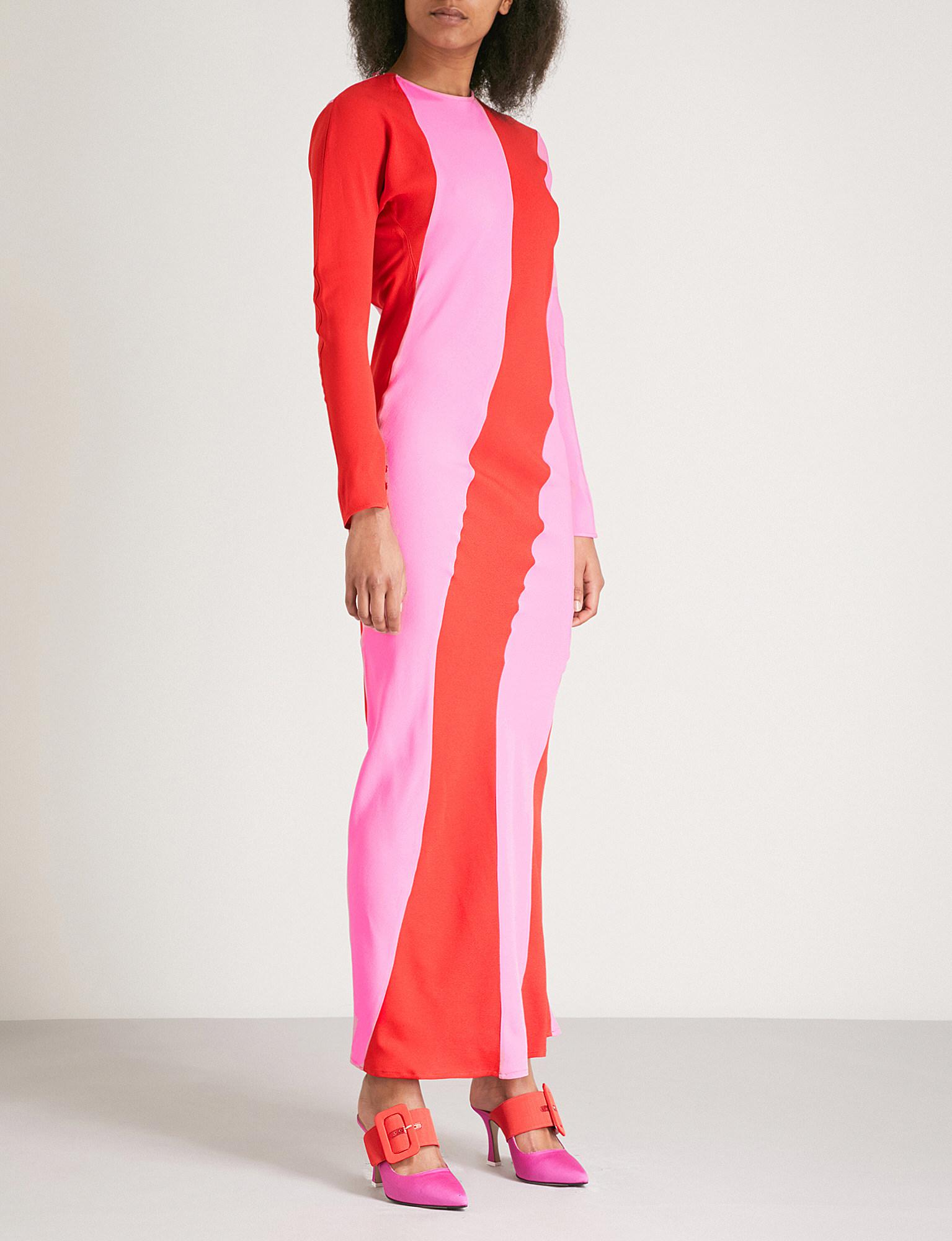 attico pink dress