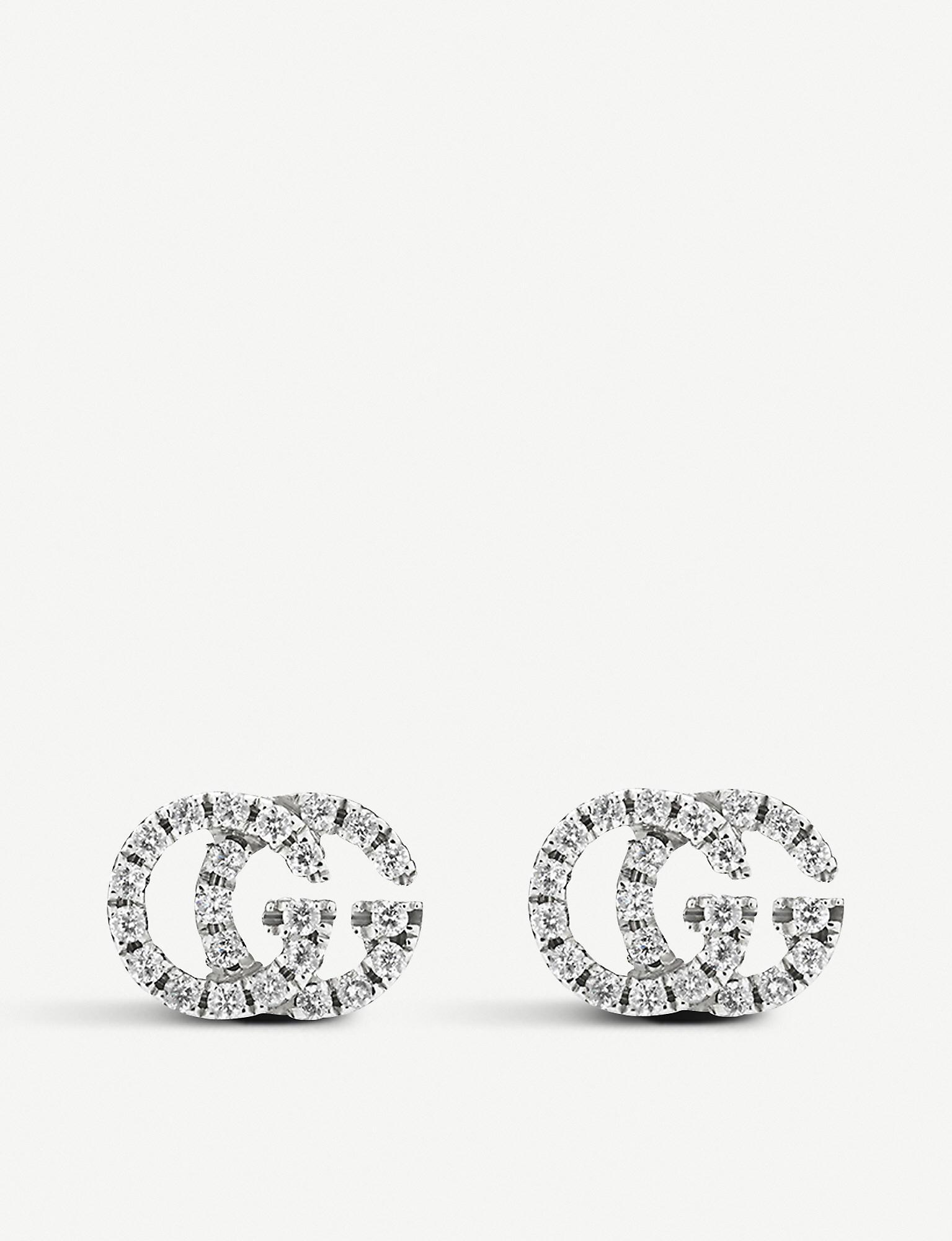 gucci earrings diamond