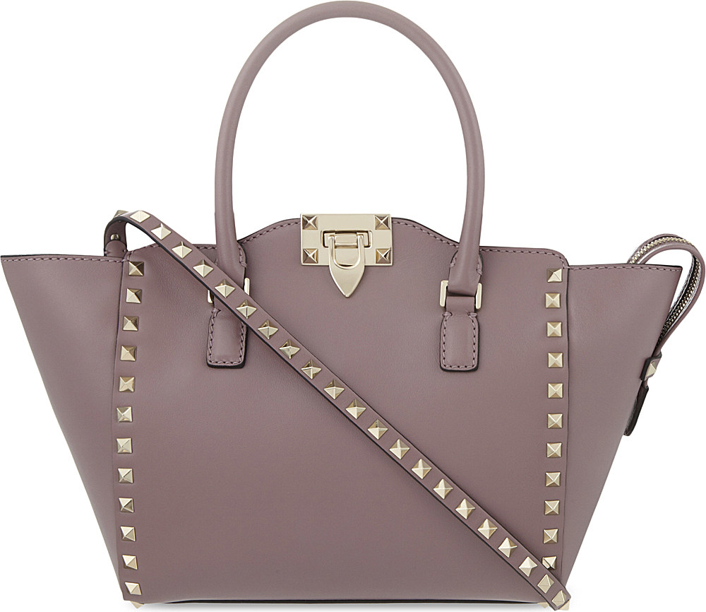mauve valentino rockstud