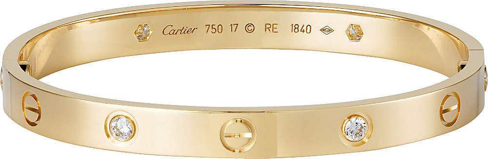 bracelet cartier 750 17 rue 1840