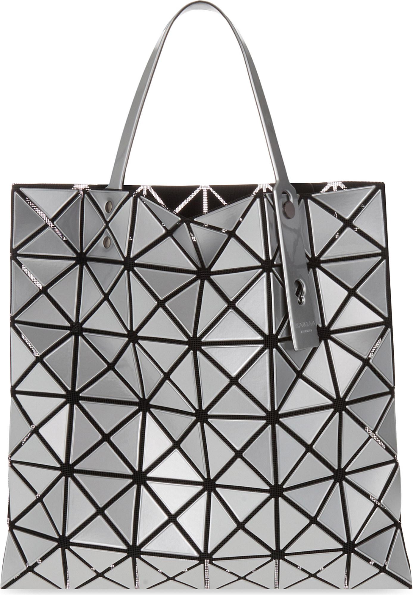 Bao Bao Issey Miyake Platinum Small Metallic Prism Tote - Lyst