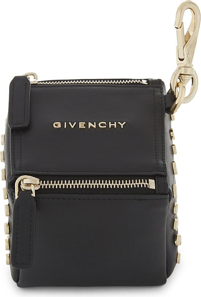 Givenchy Cube Leather Pouch in Black - Lyst