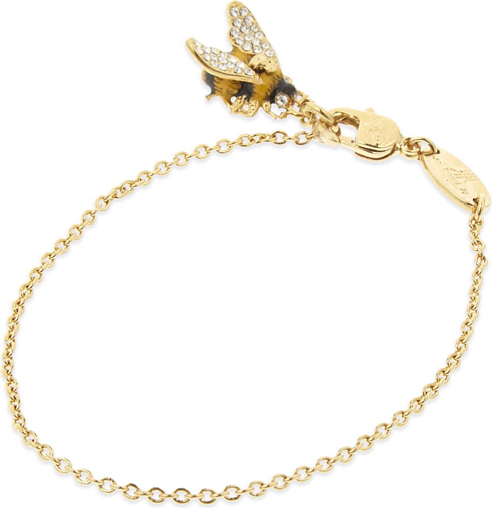 Silver Bumble Bee Bracelet By Will Bishop Jewellery Design   notonthehighstreetcom