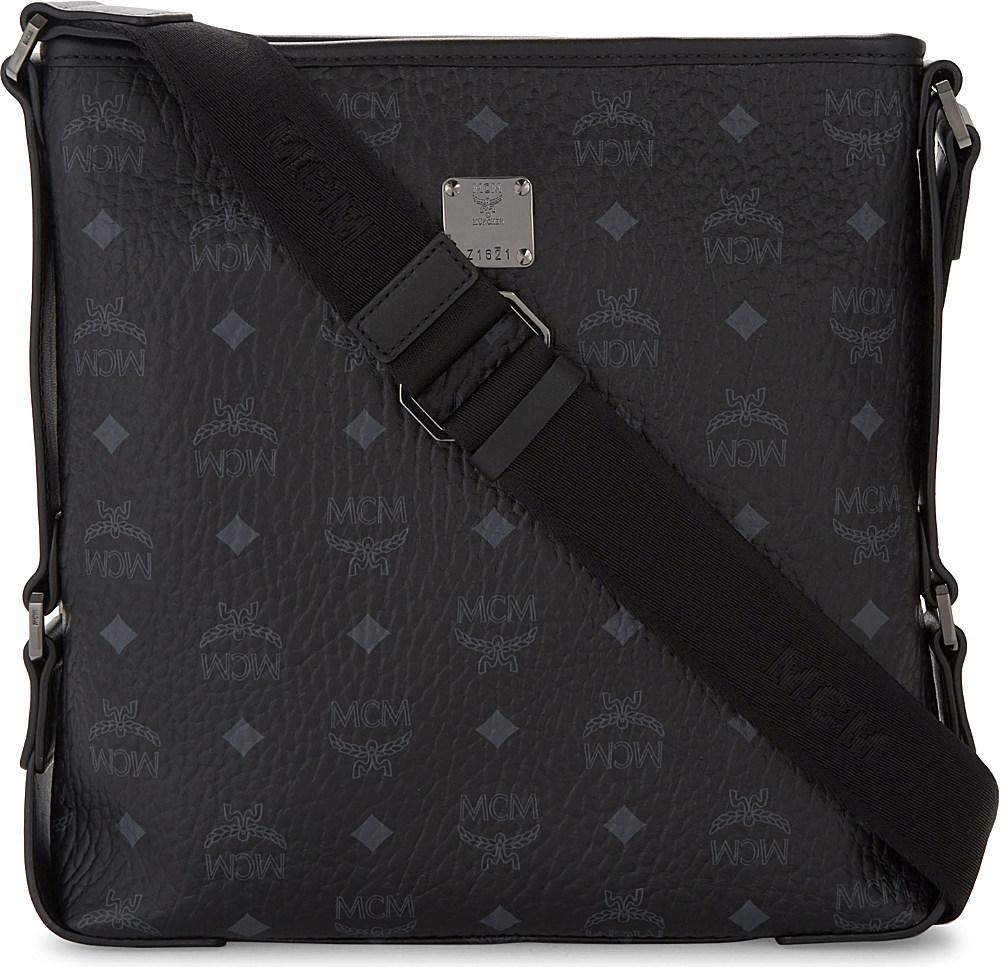 MCM Men's Messenger Bags, Luxury Leather Messenger Bags