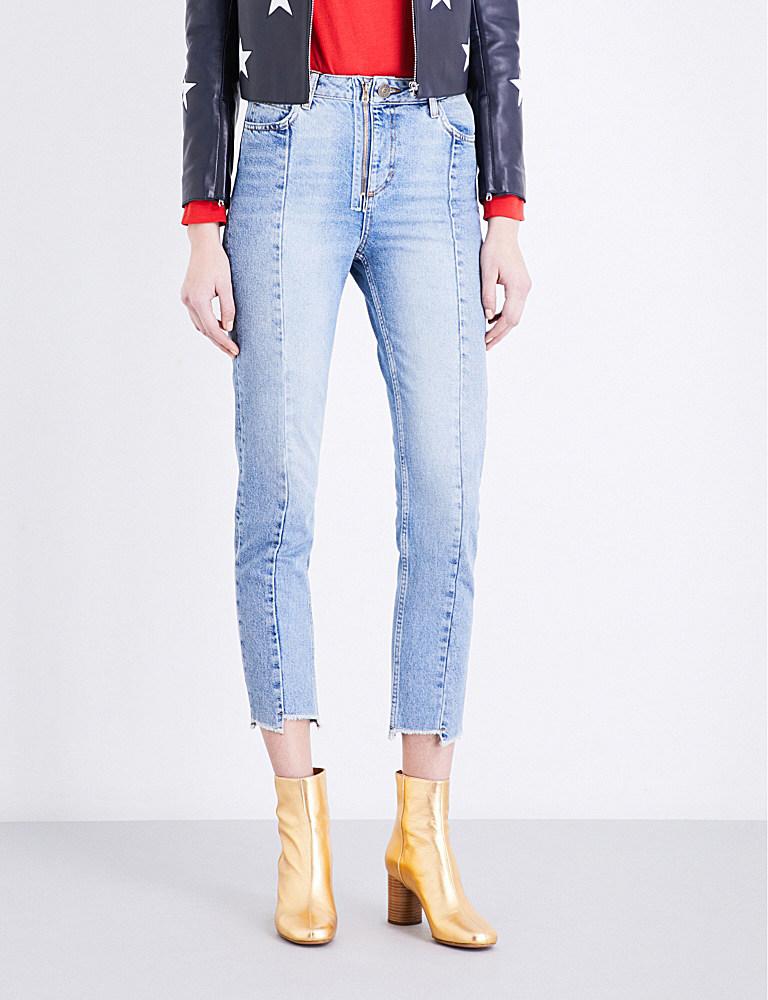 sandro high waisted jeans