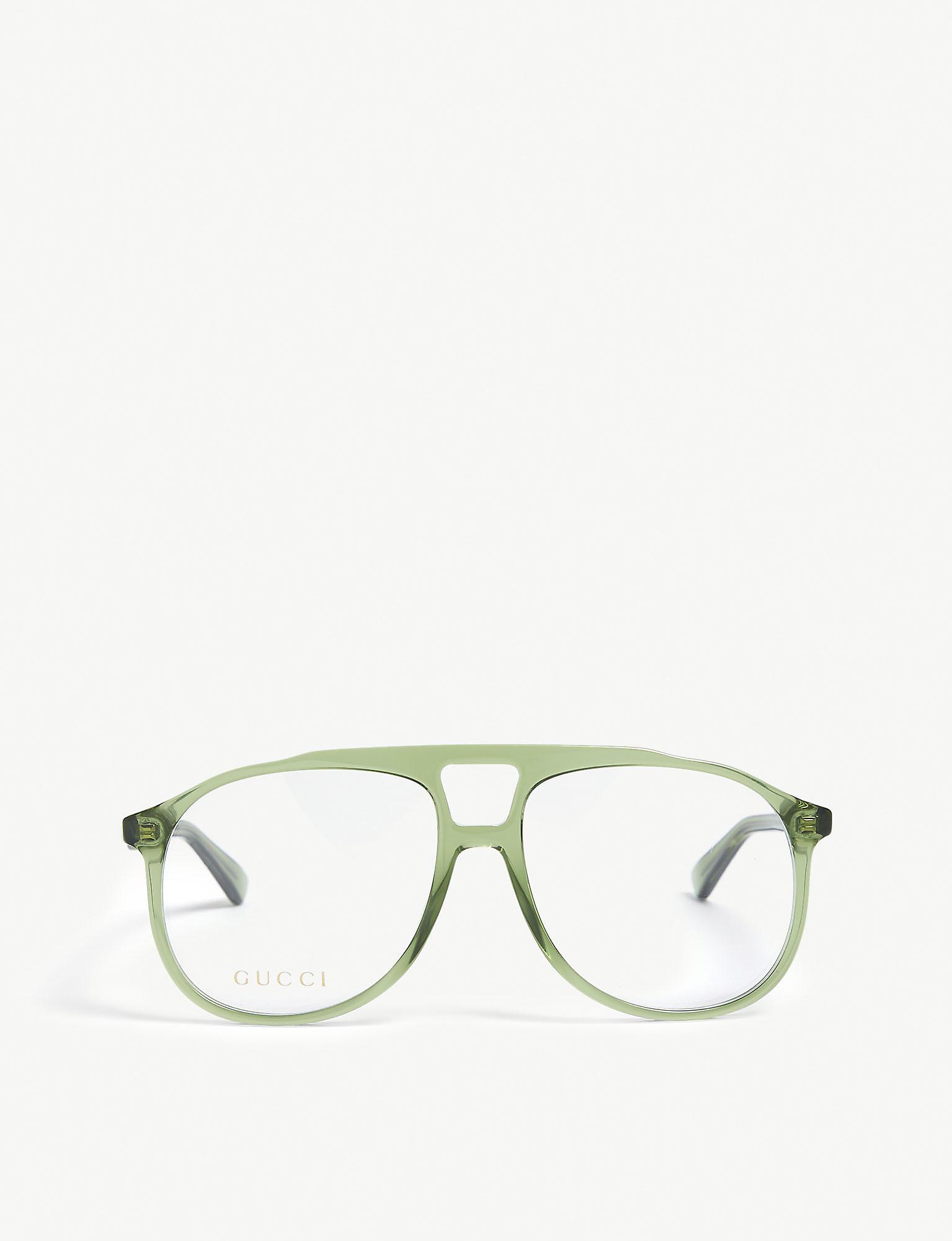 gucci pilot glasses