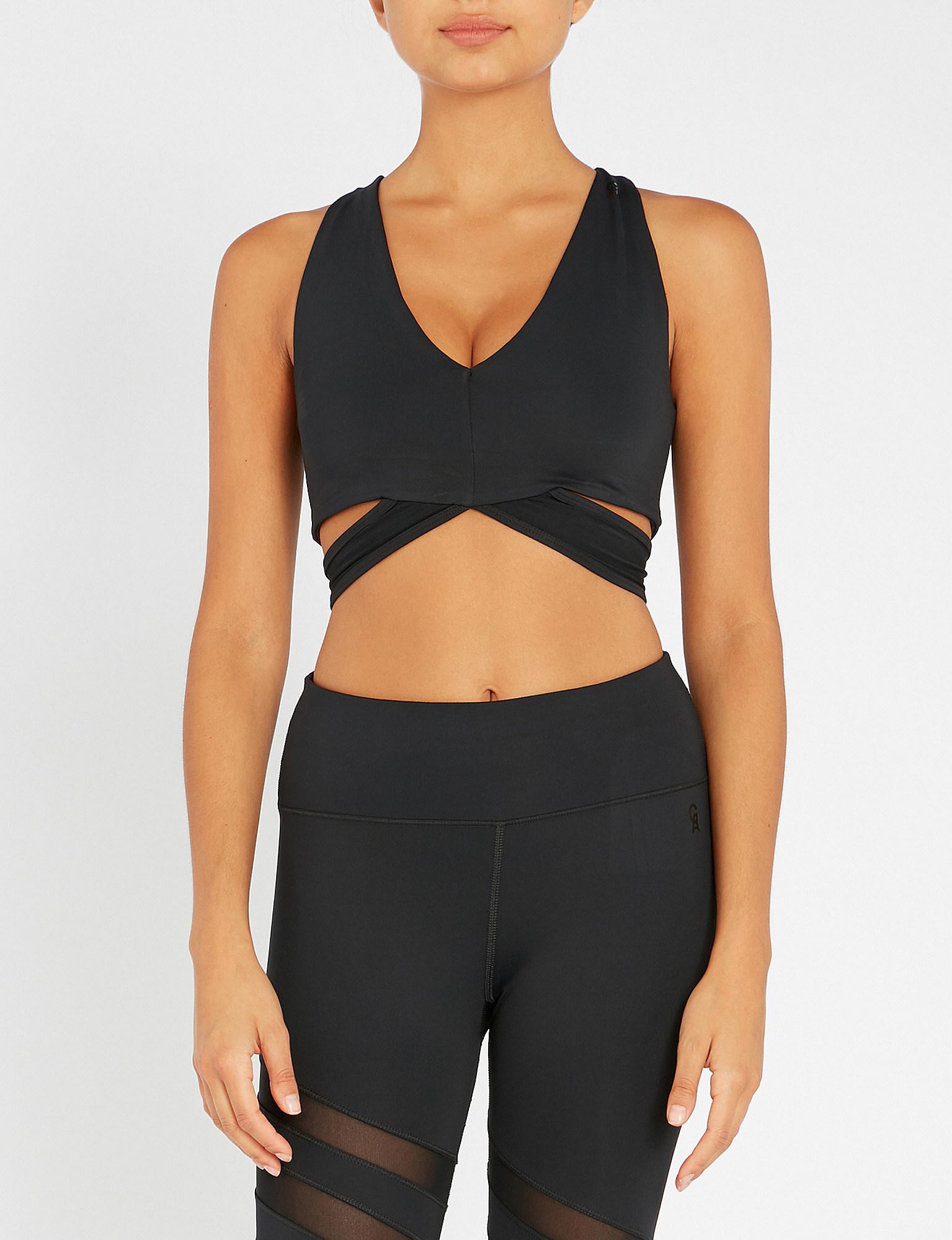 versace sports bra set