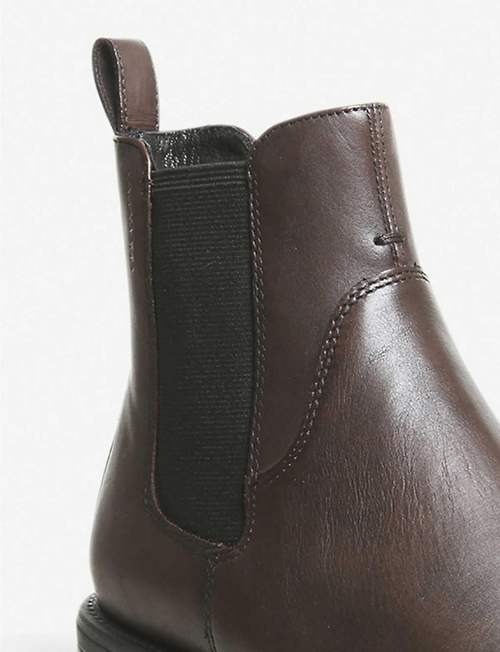 vagabond amina chelsea boots espresso leather