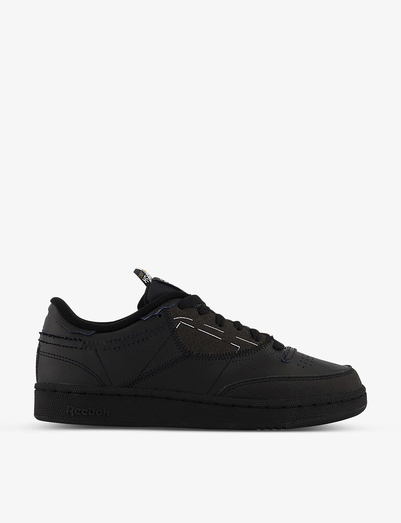 schuld Wiskundig lade adidas Originals Reebok X Maison Margiela Project 0 Club C Leather Low-top  Trainers in Black for Men | Lyst
